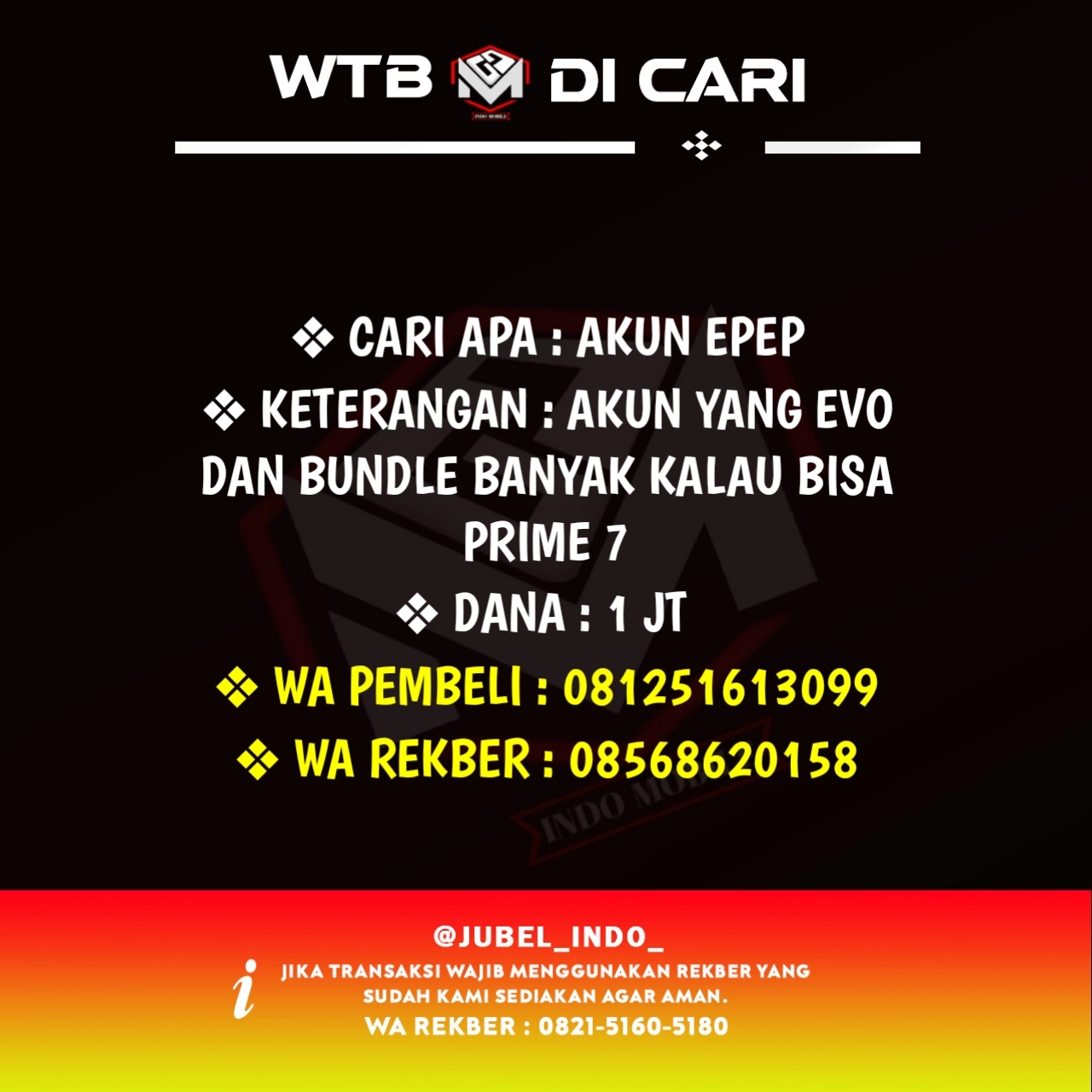 CARI AKUN FF #FF1171