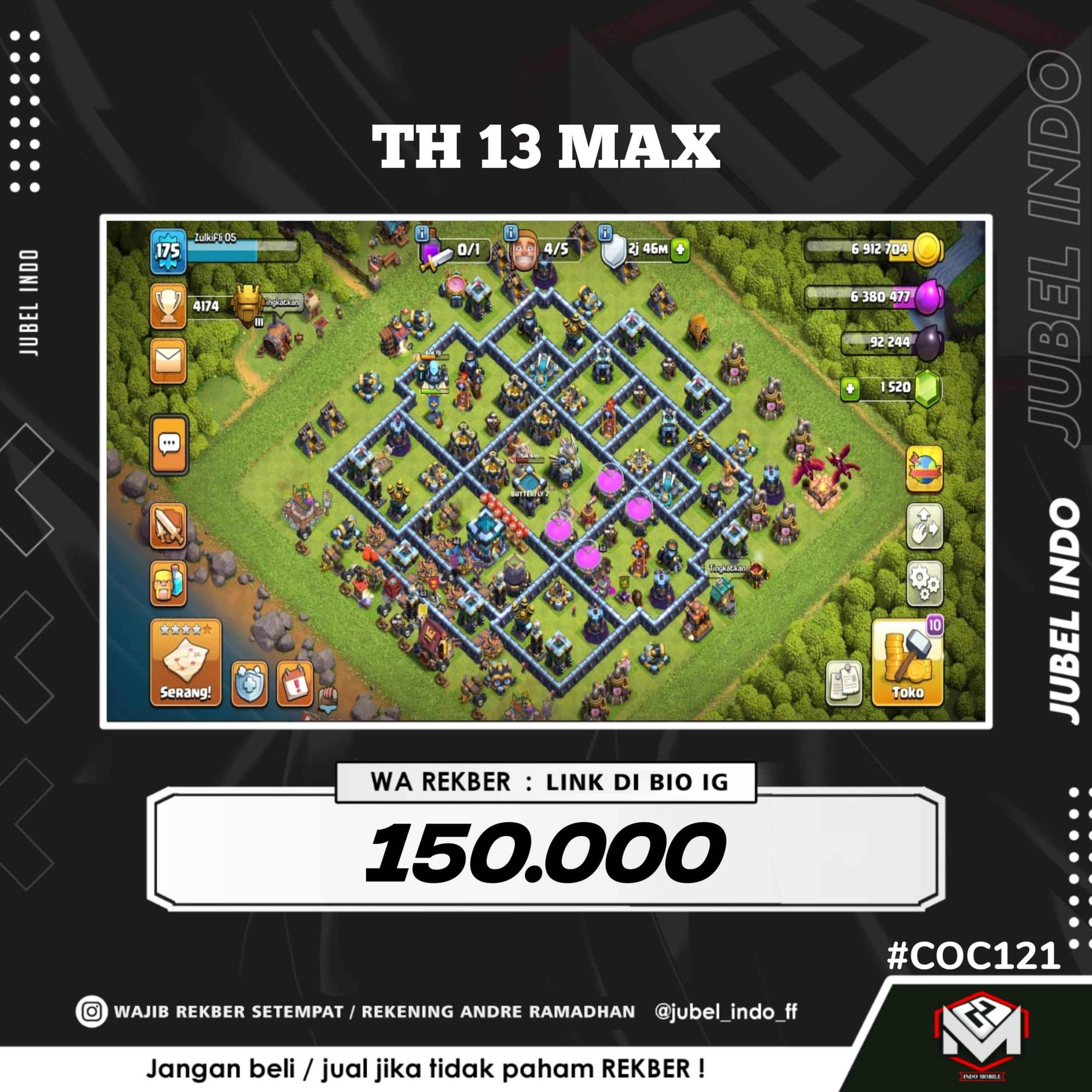 STOK COC #COC121