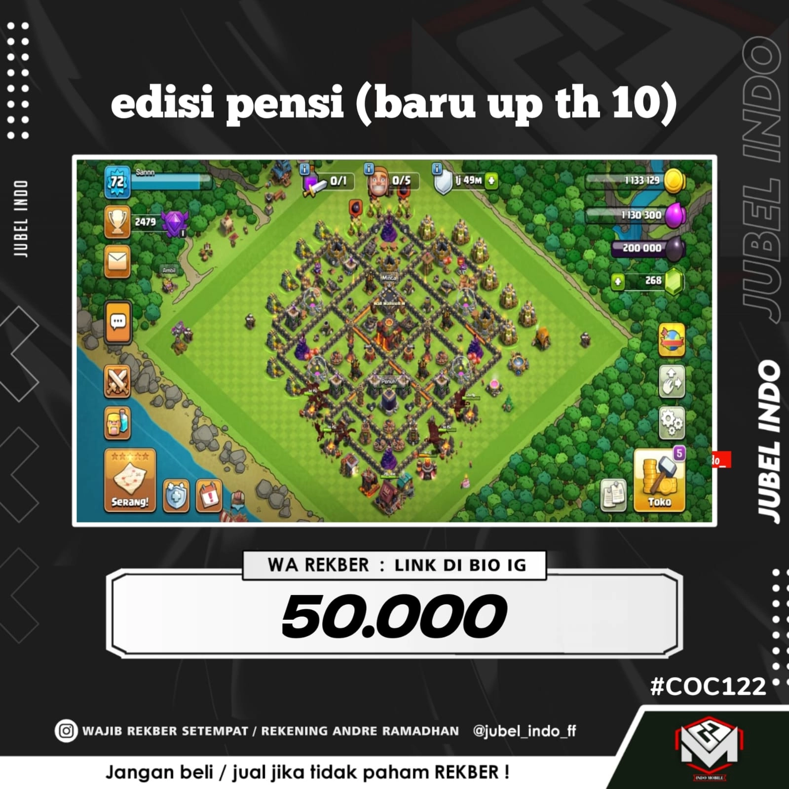 STOK COC #COC122