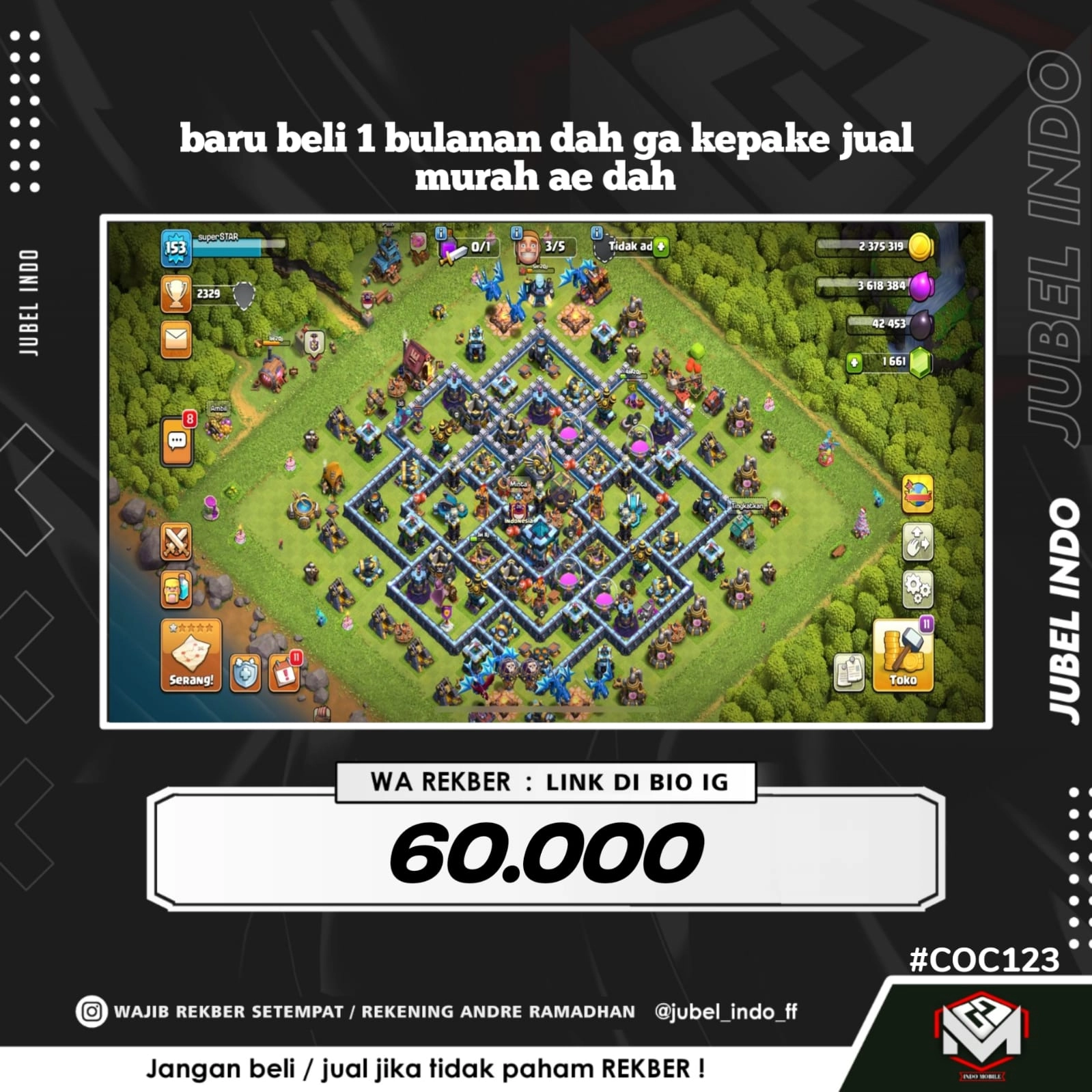 STOK COC #COC123