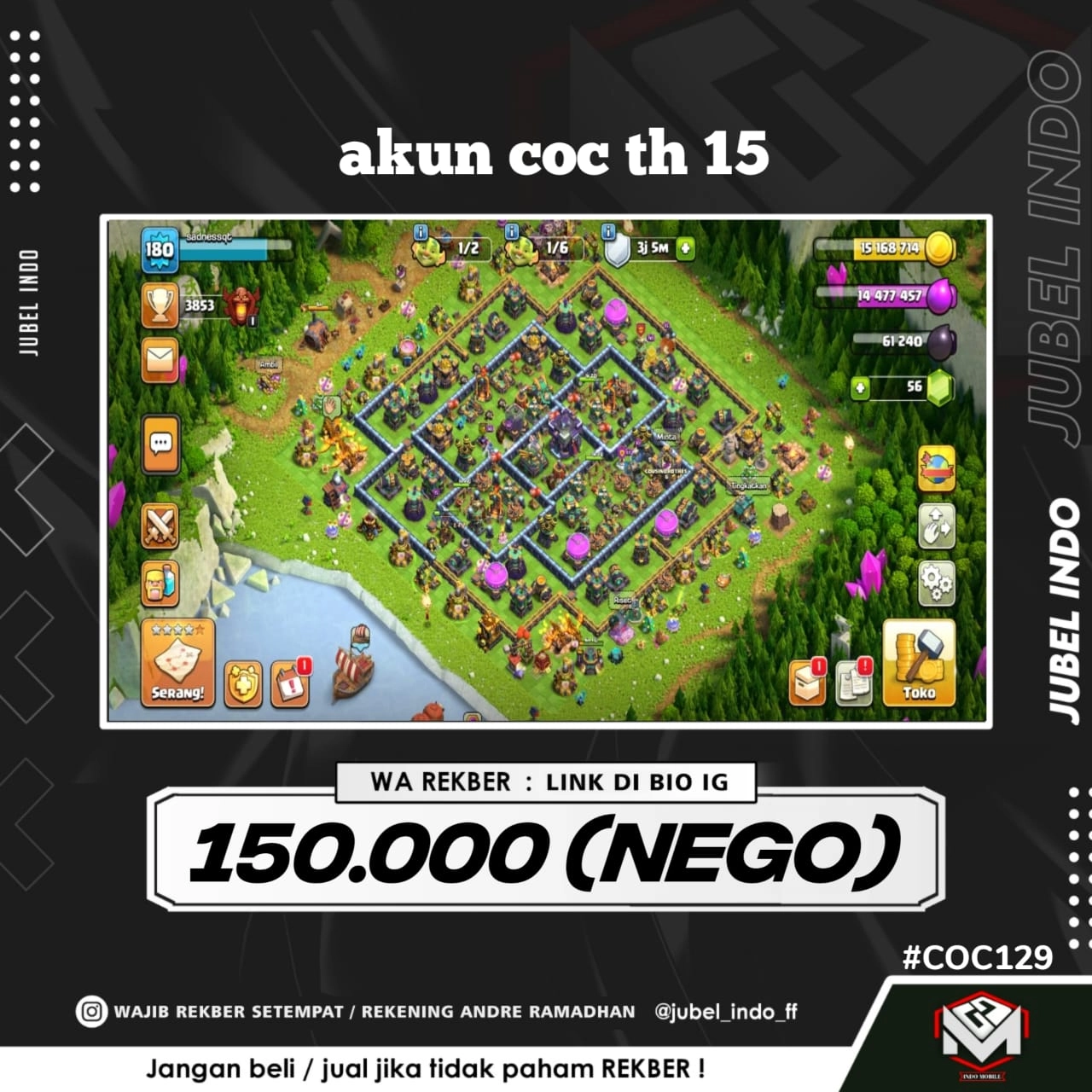 STOK COC #COC129