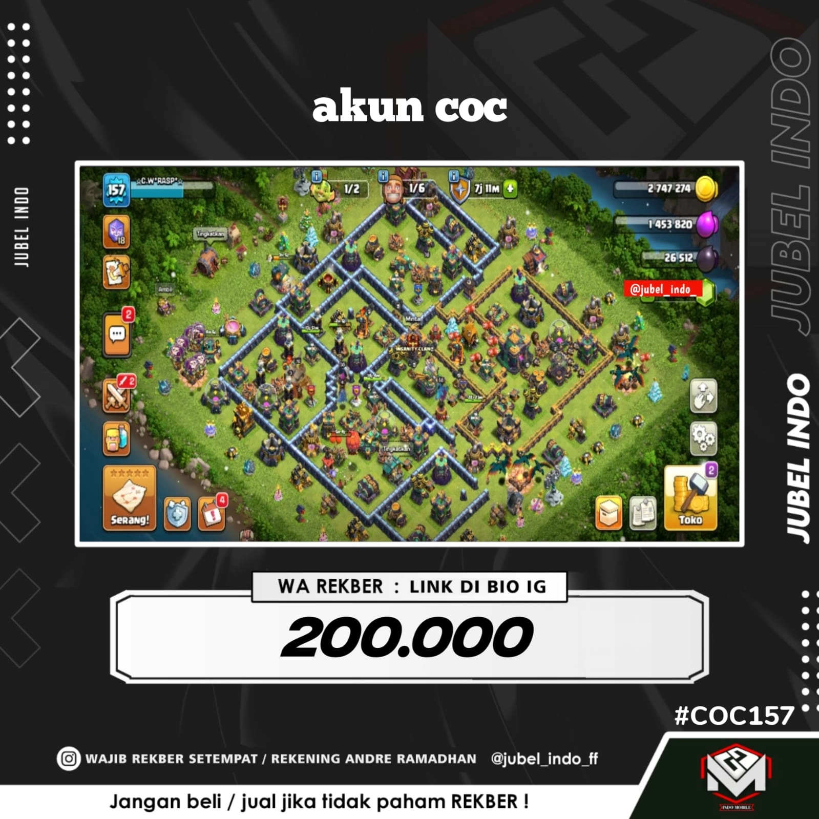 STOK COC #COC157