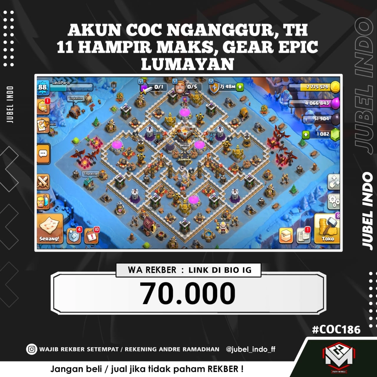 STOK COC #COC186