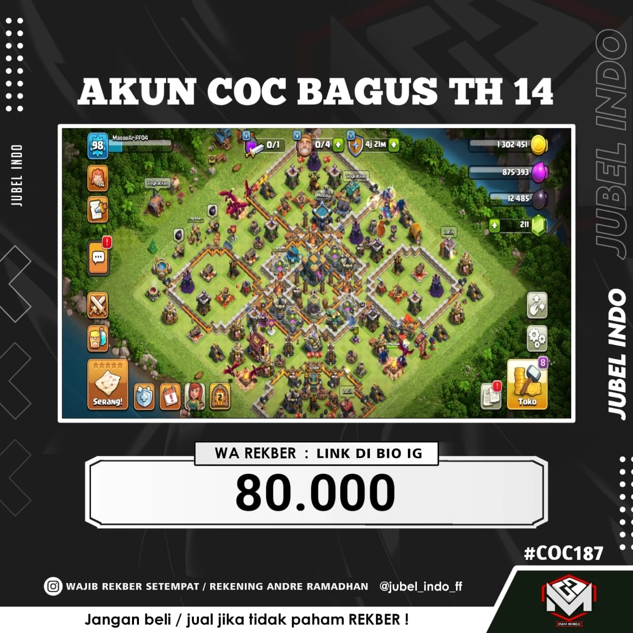STOK COC #COC187