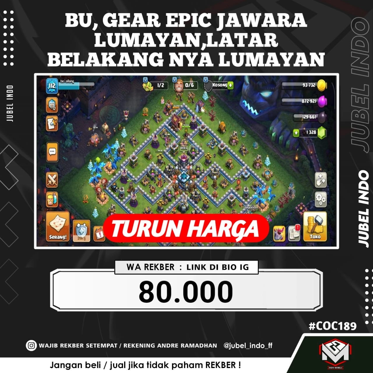 STOK COC #COC189