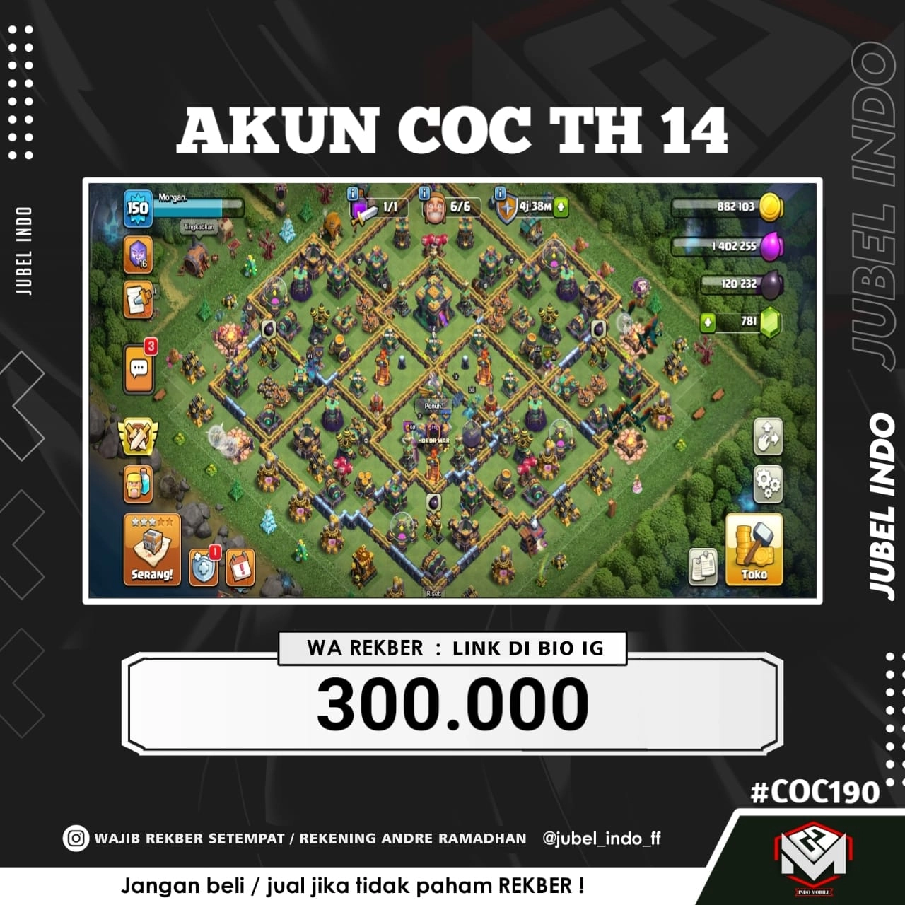 STOK COC #COC190