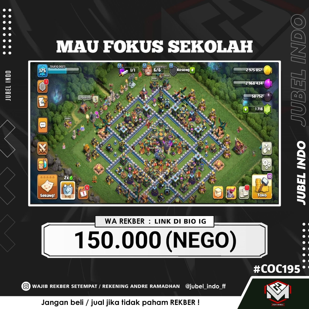 STOK COC #COC195
