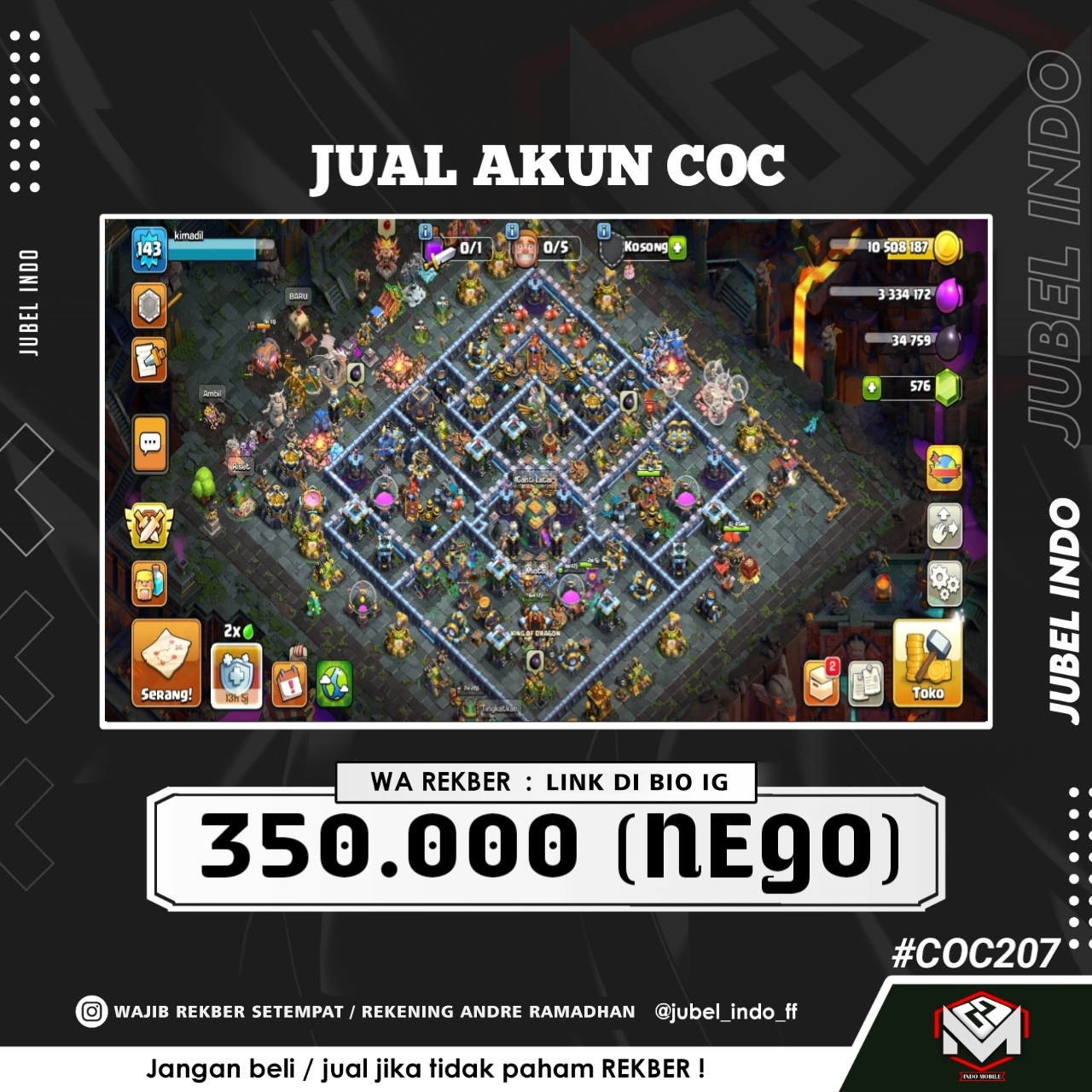 STOK COC #COC207