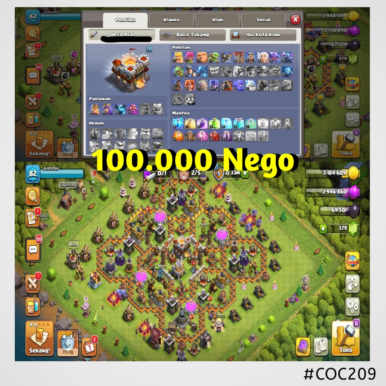 STOK COC #COC209