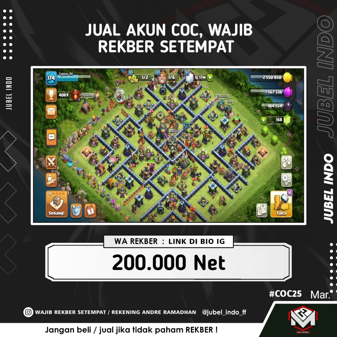 STOK COC #COC25