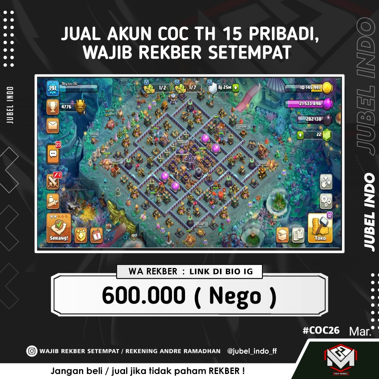 STOK COC #COC26