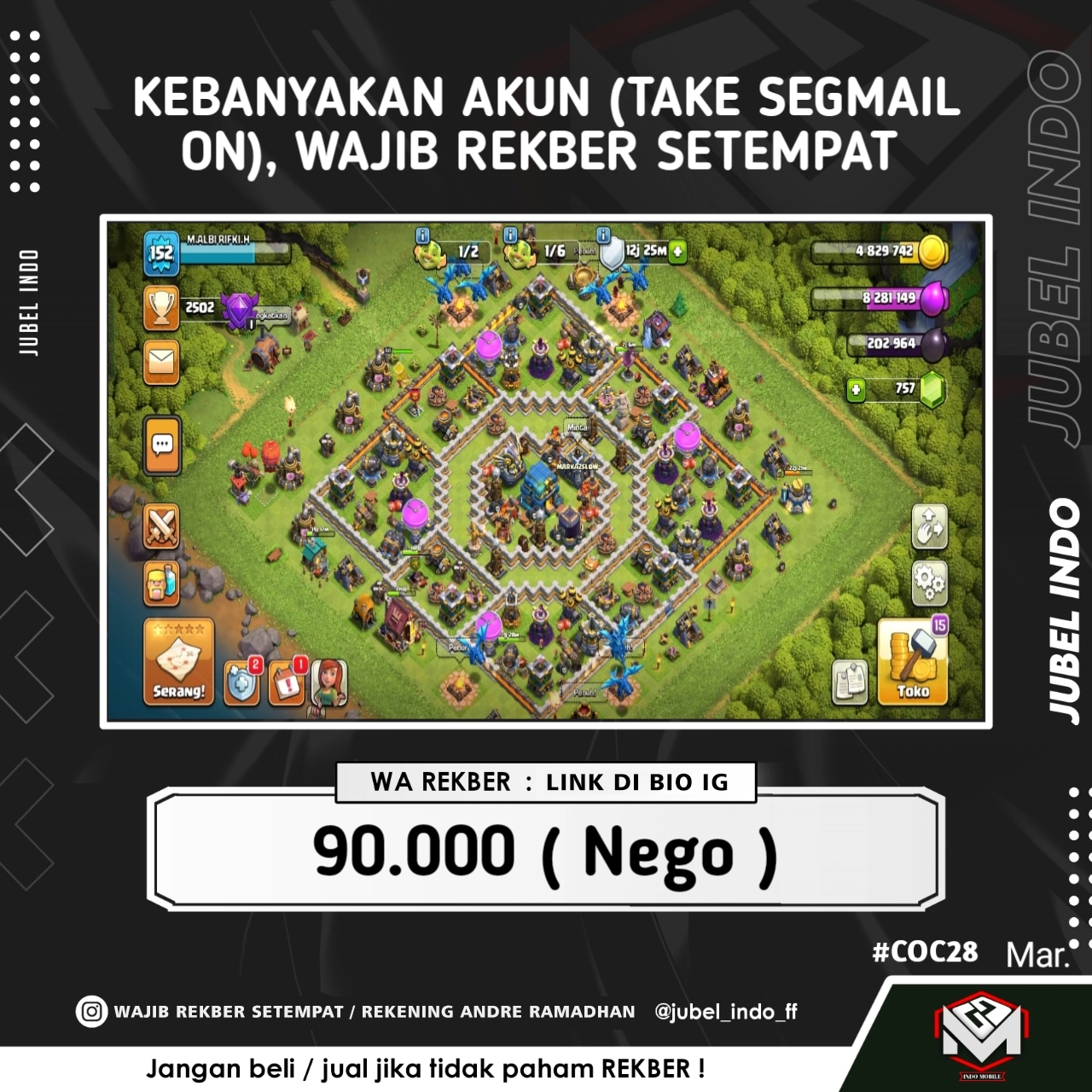 STOK COC #COC28