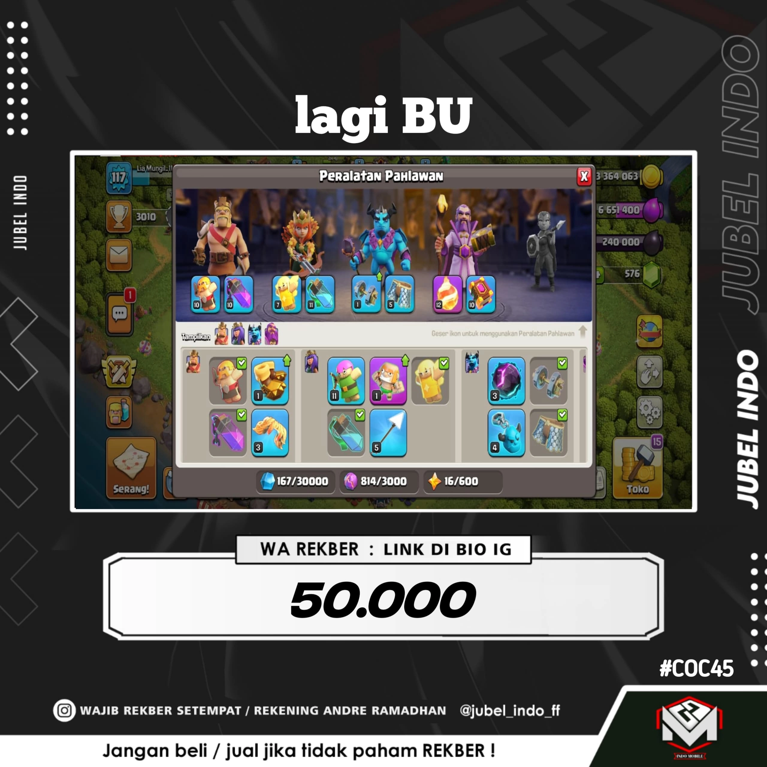 STOK COC #COC45