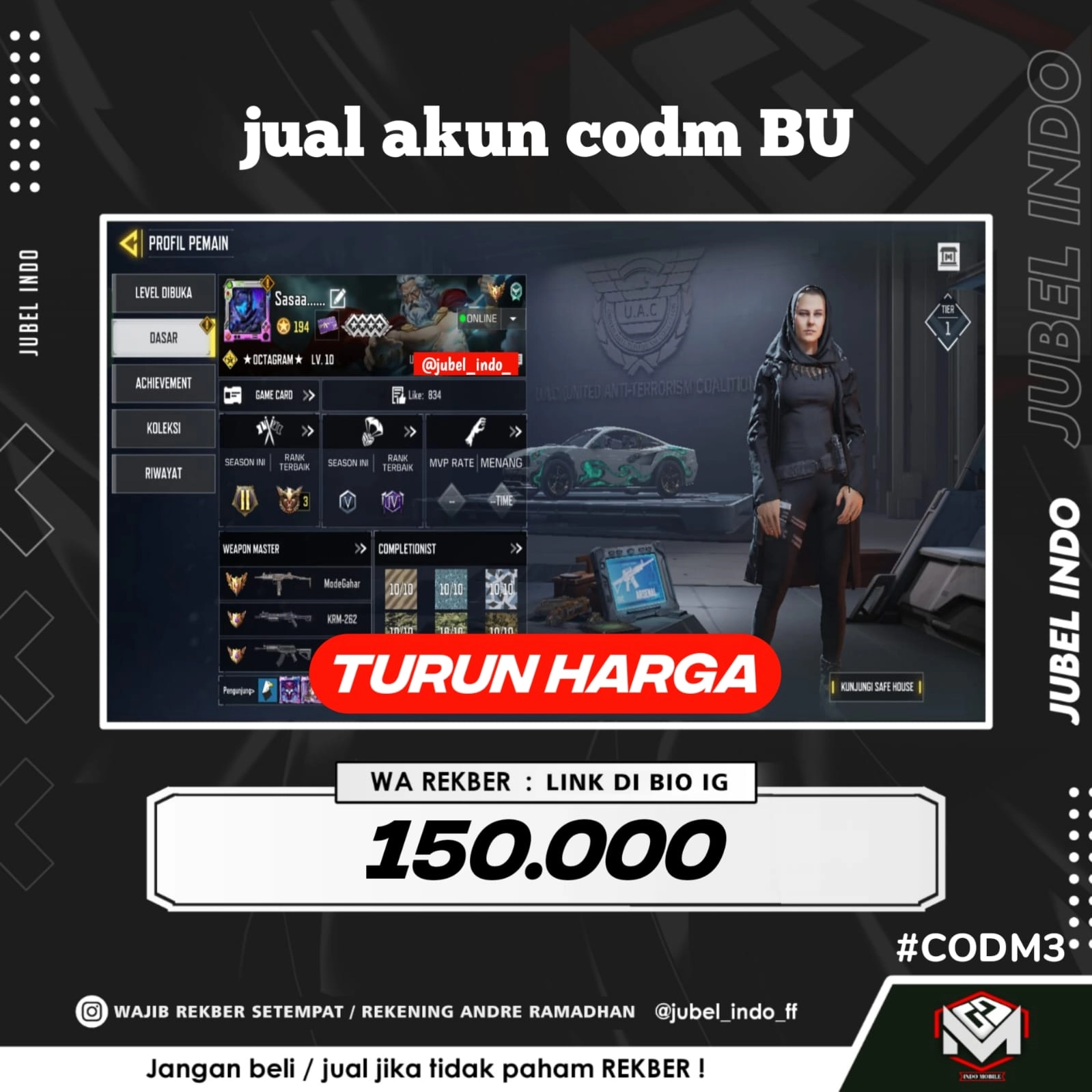 STOK CODM #CODM3