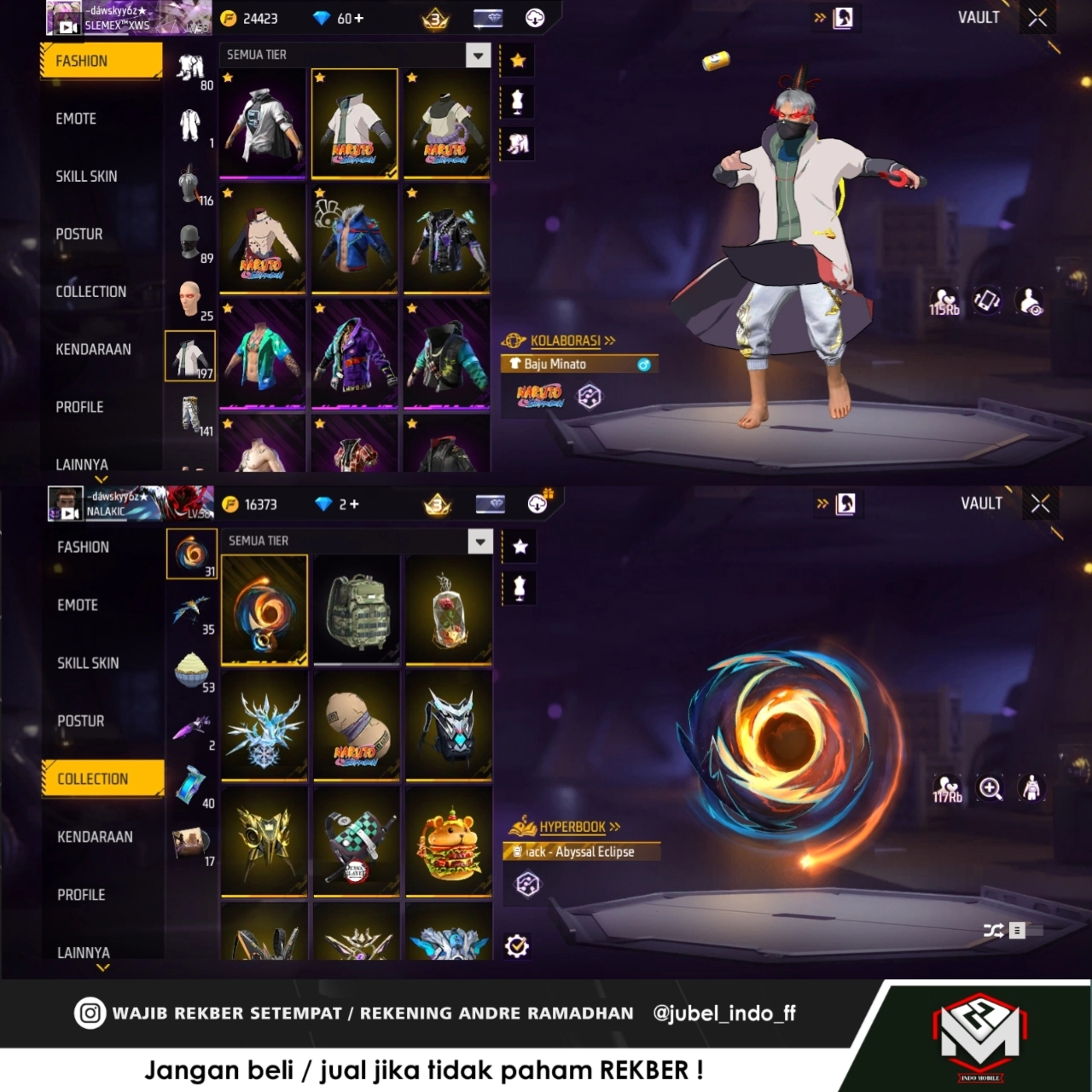 Gallery STOK FF #FF1148