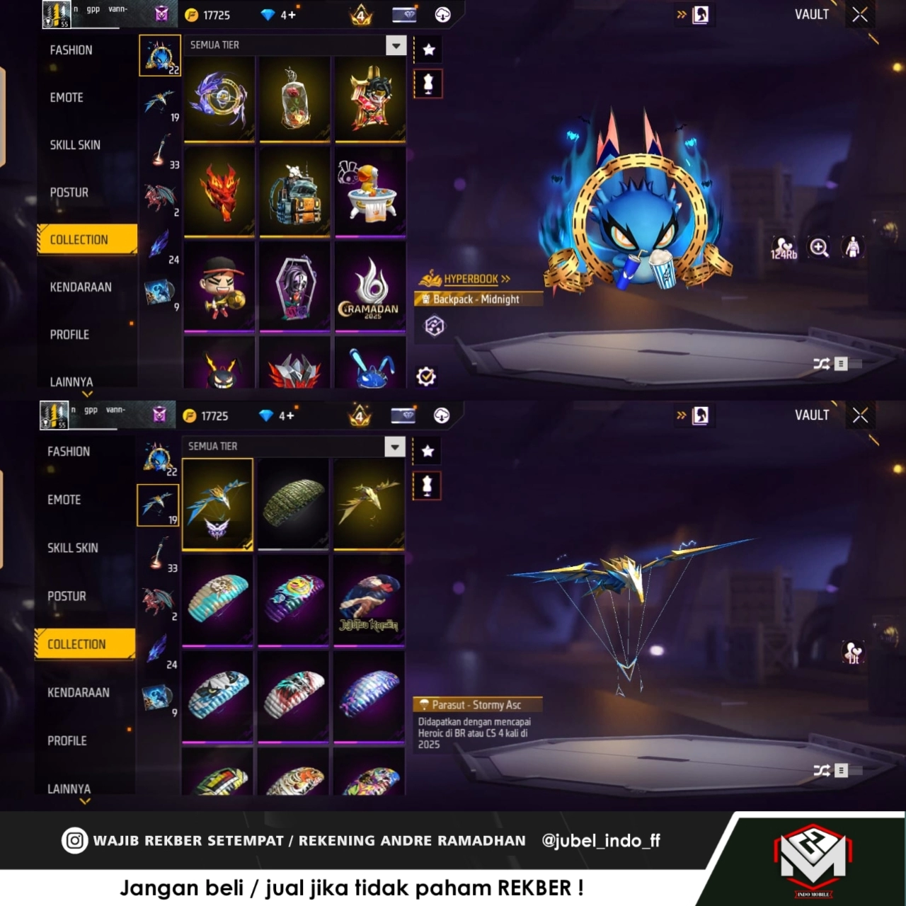 Gallery STOK FF #FF1149