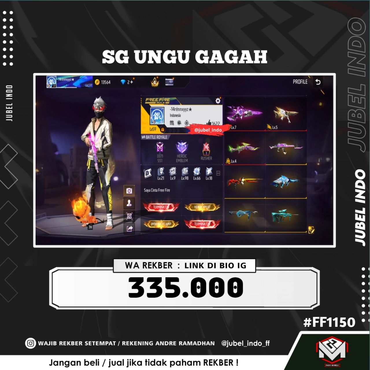STOK FF #FF1150