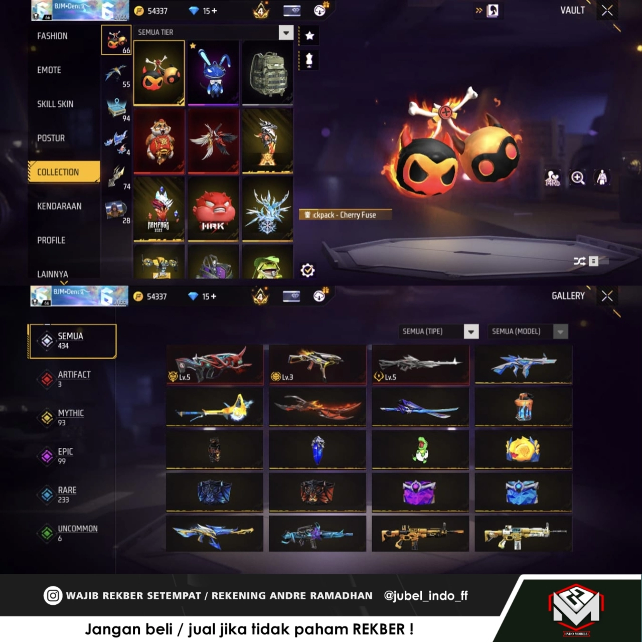 Gallery STOK FF #FF1151