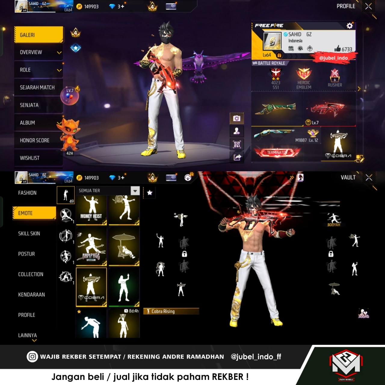 Gallery STOK FF #FF1153
