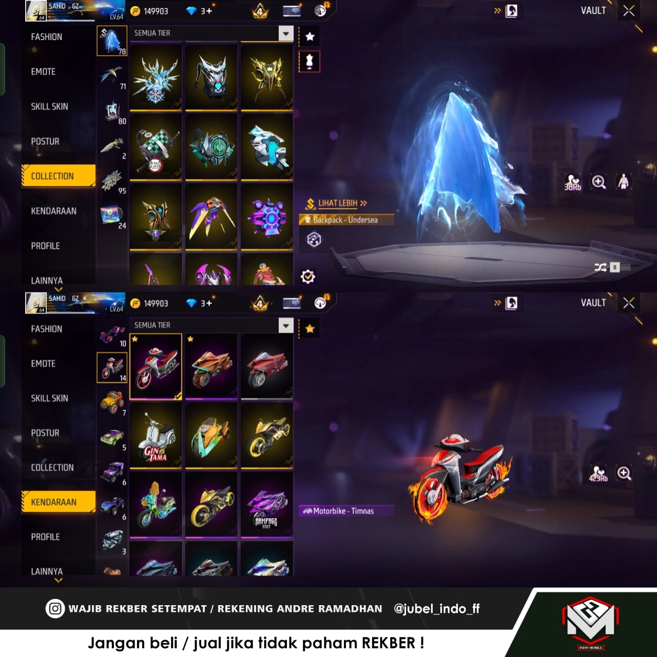 Gallery STOK FF #FF1153