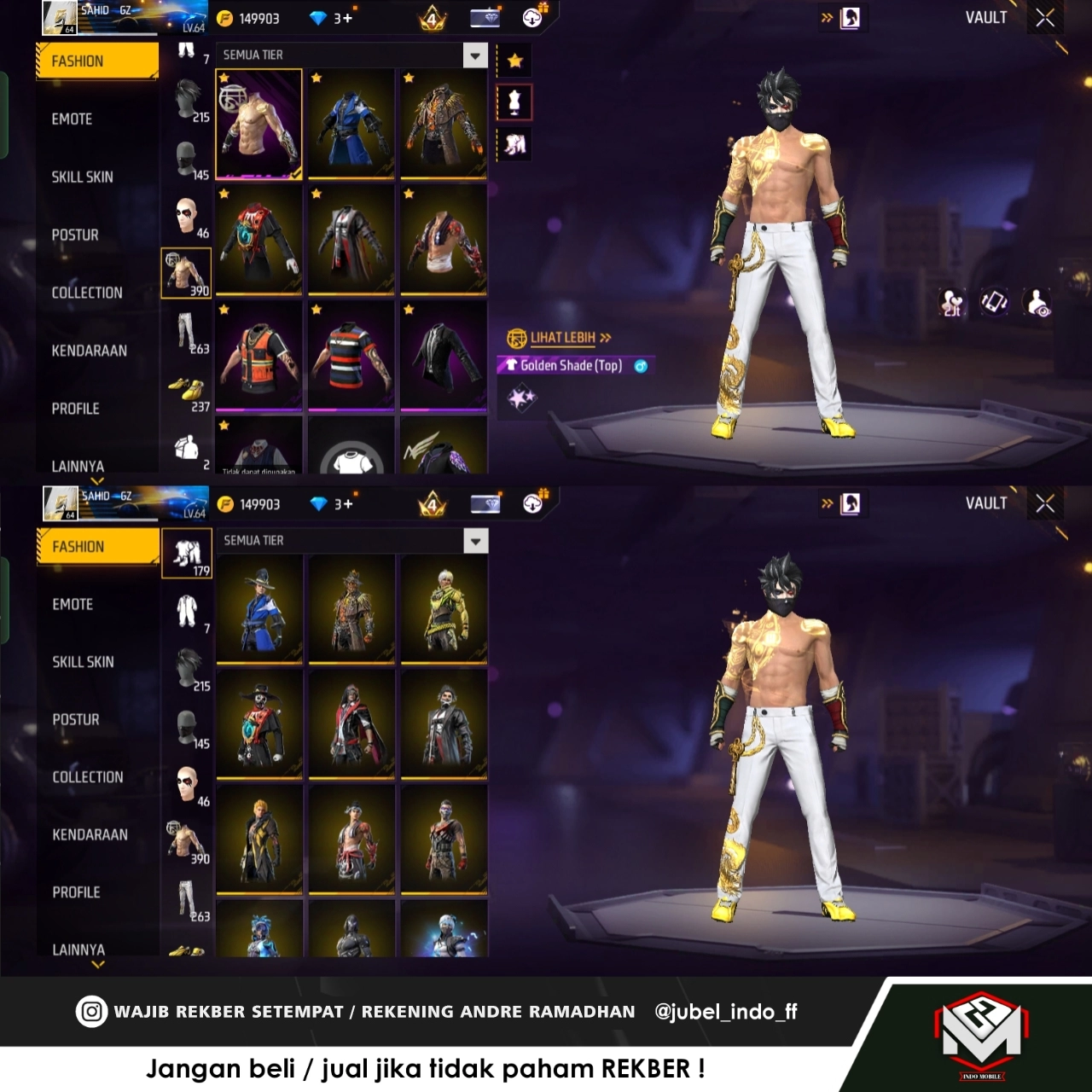 Gallery STOK FF #FF1153