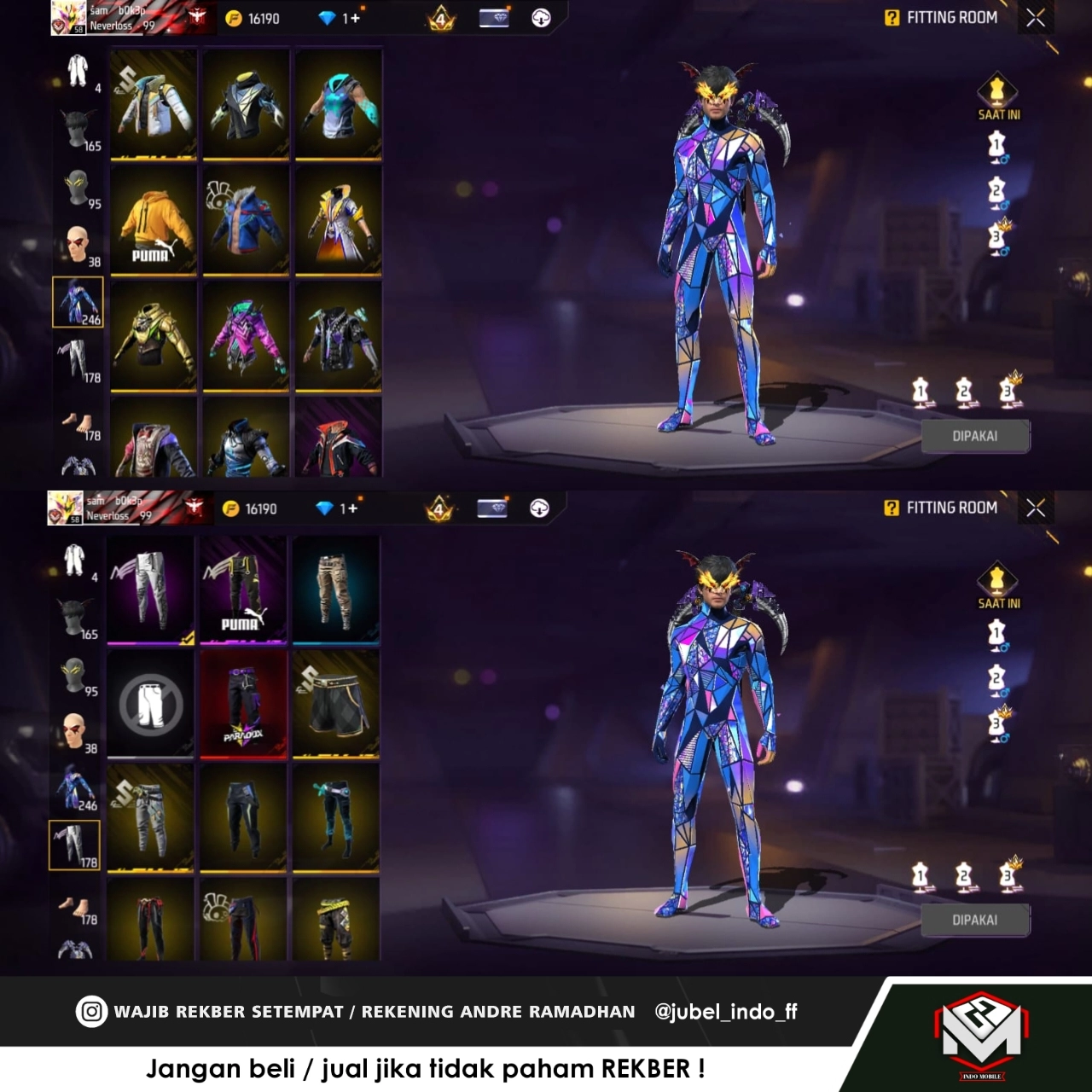 Gallery STOK FF #FF1154