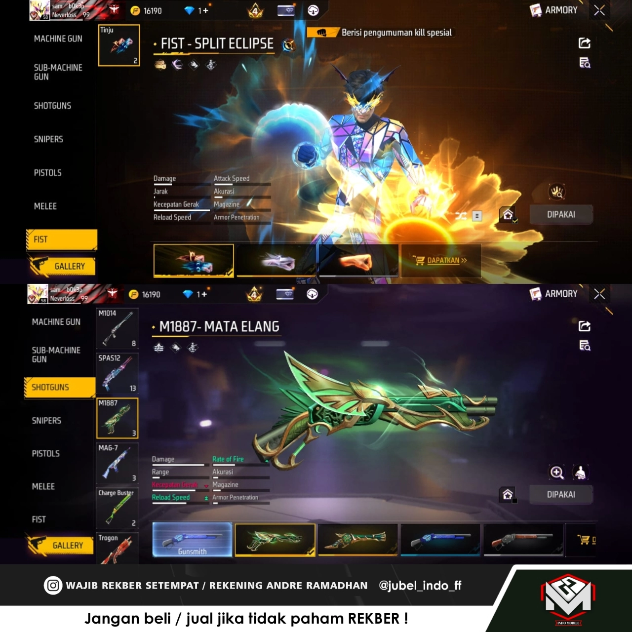 Gallery STOK FF #FF1154