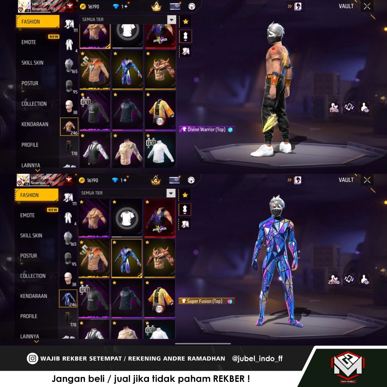 Gallery STOK FF #FF1154
