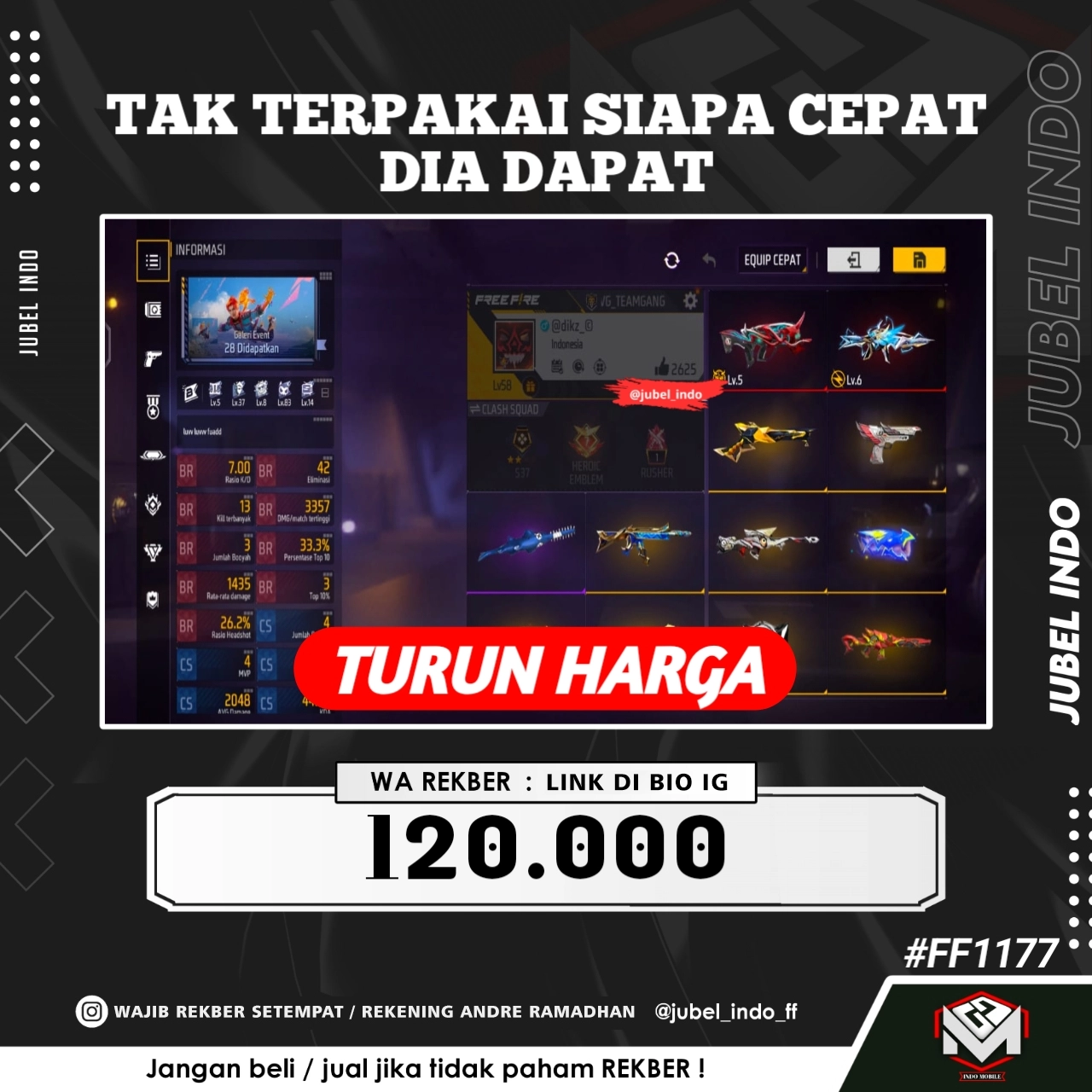 STOK FF #FF1177