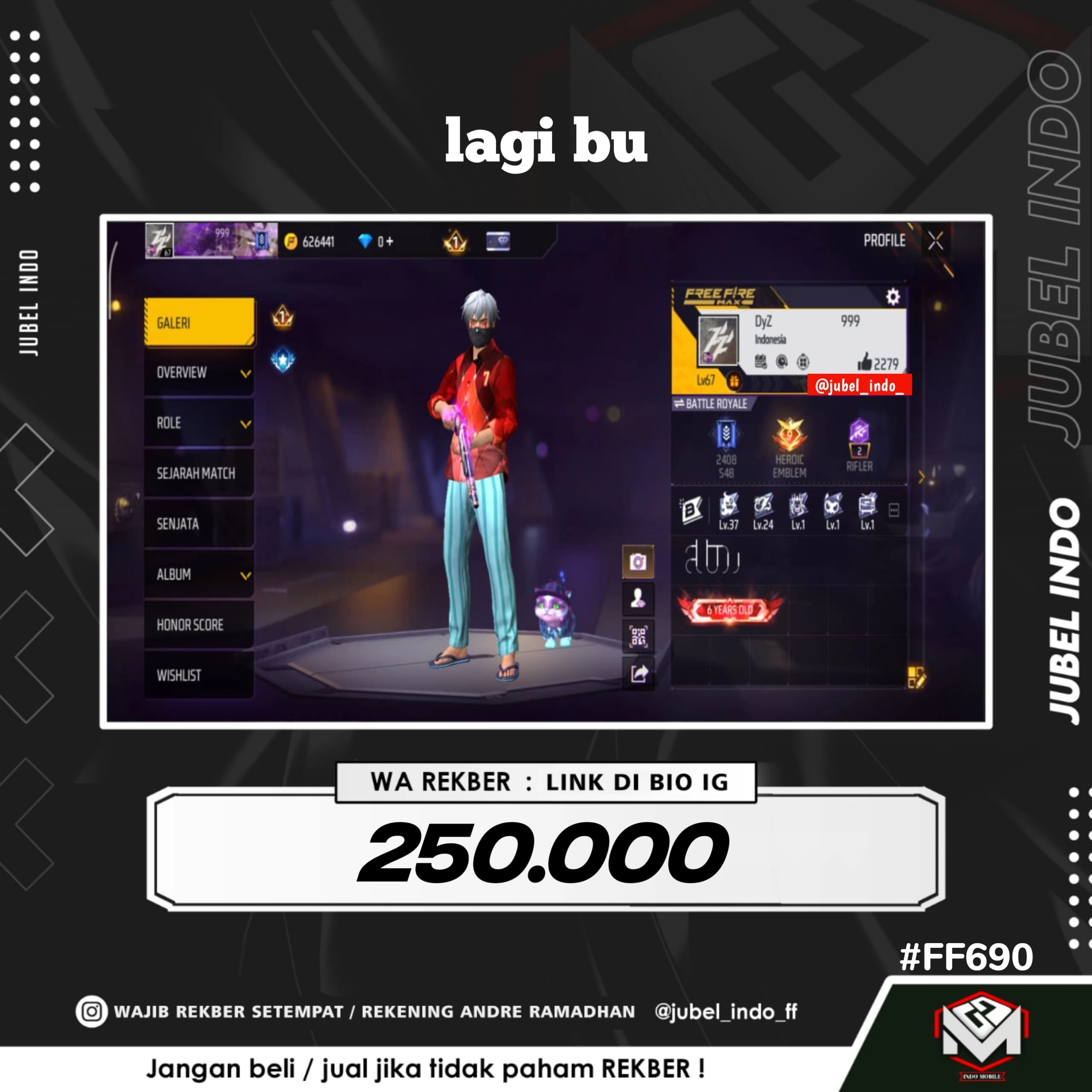 STOK FF #FF690