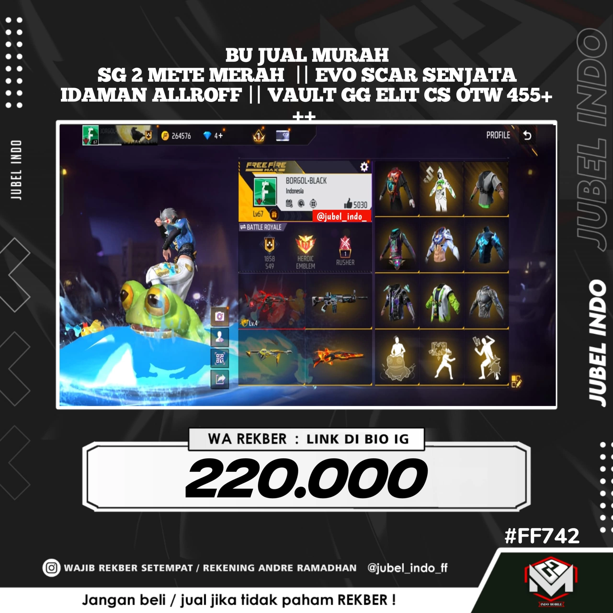 STOK FF #FF742