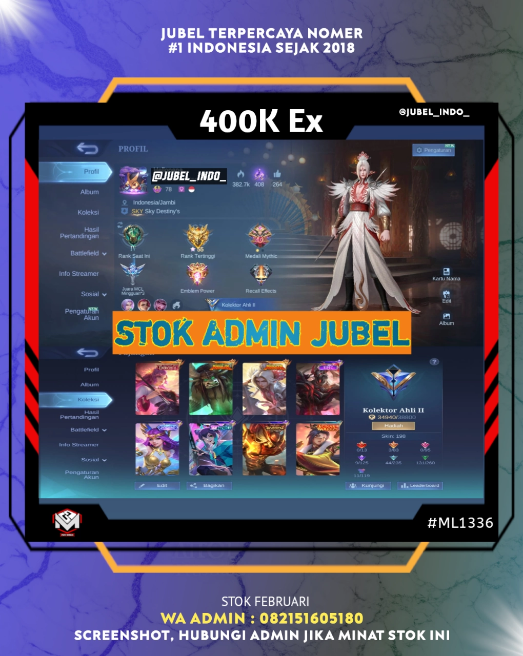 STOK ML #ML1336