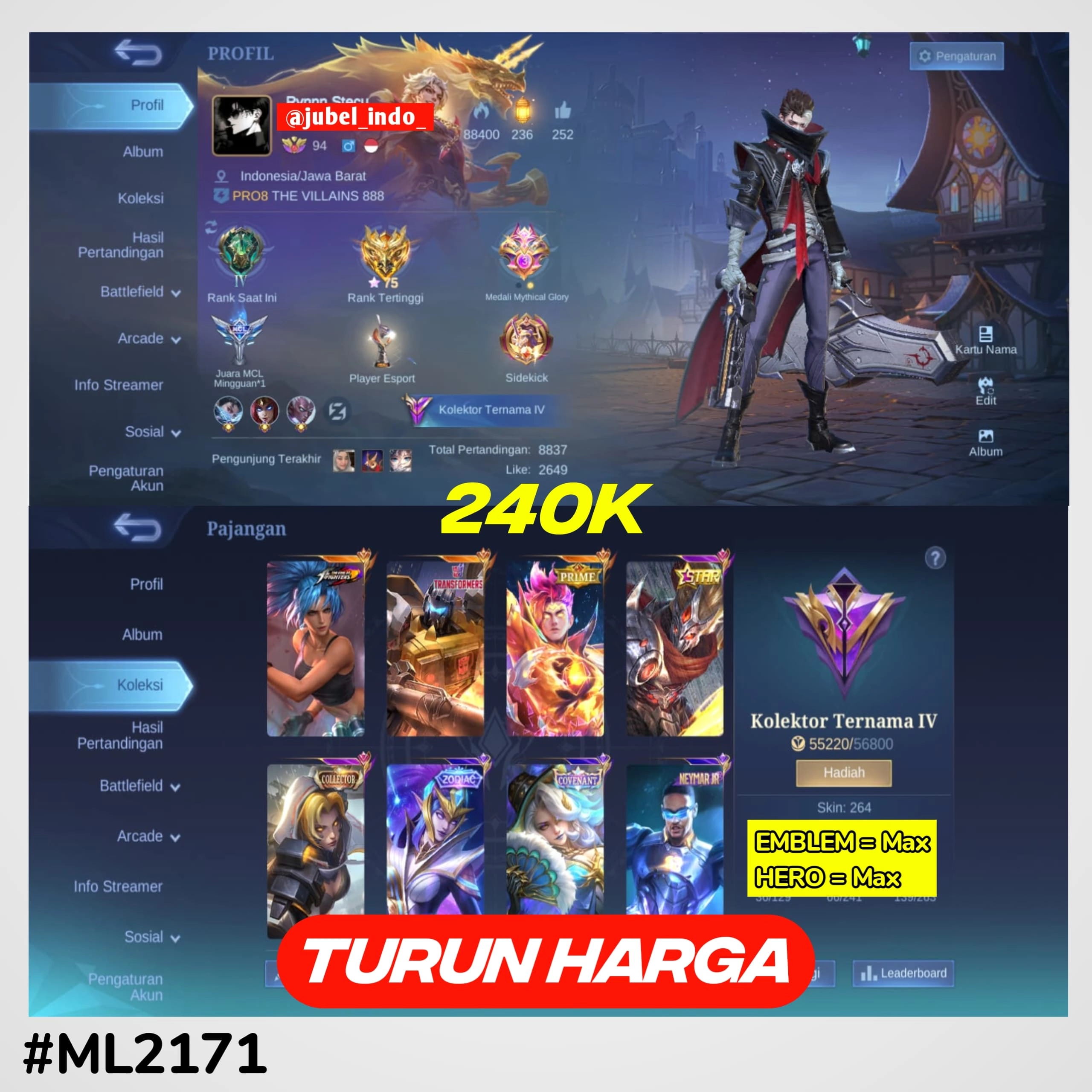 STOK ML #ML2171