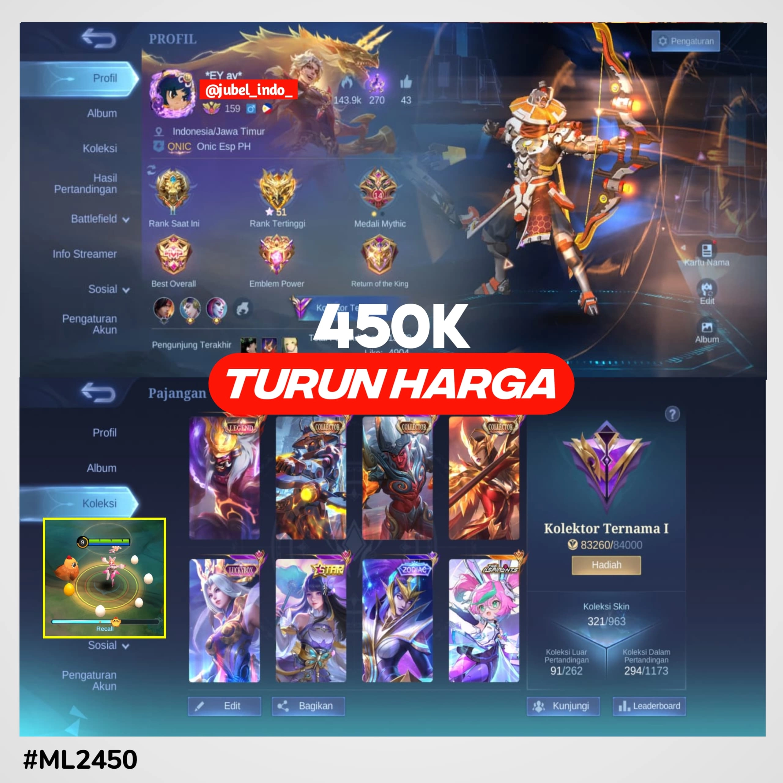 STOK ML #ML2450