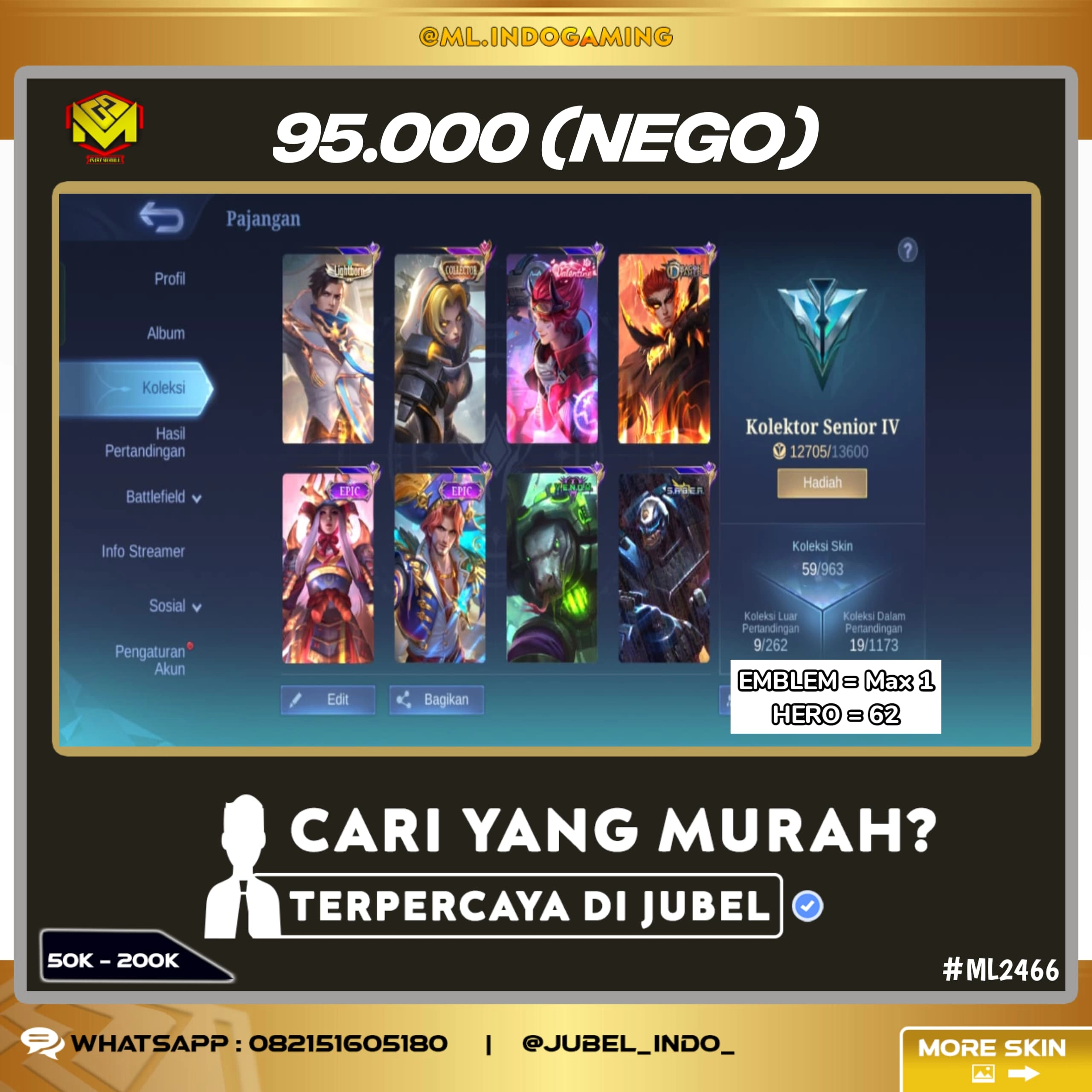STOK ML #ML2466