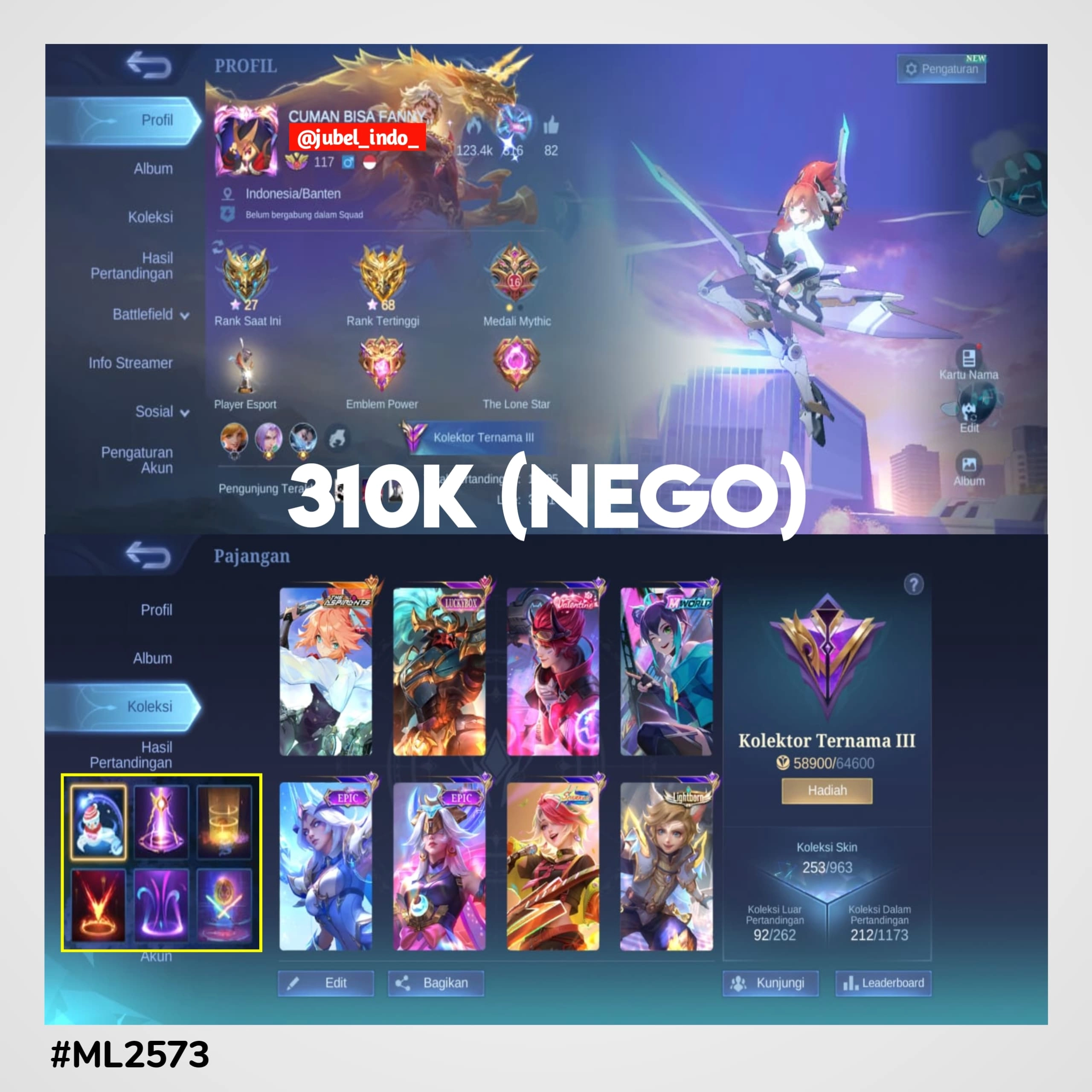 STOK ML #ML2573