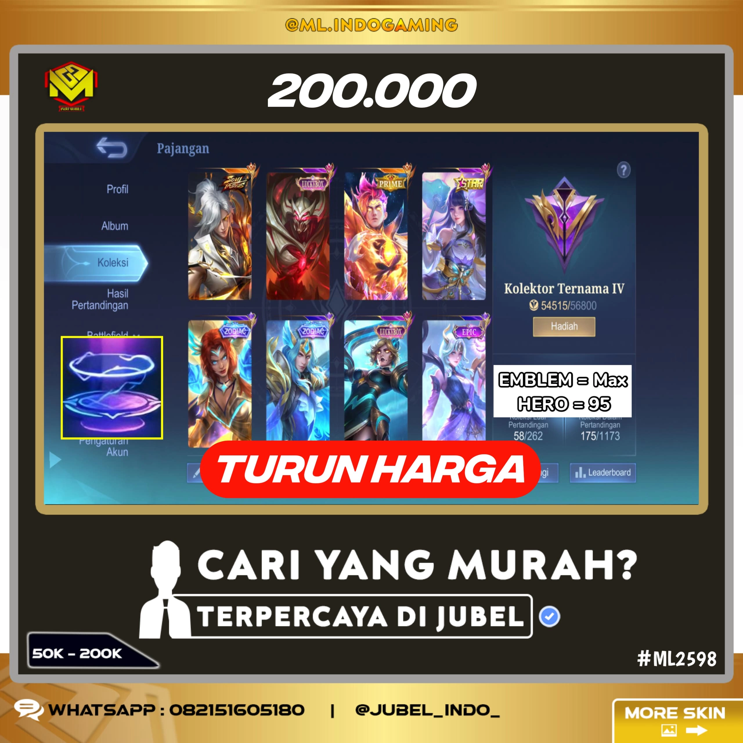 STOK ML #ML2598