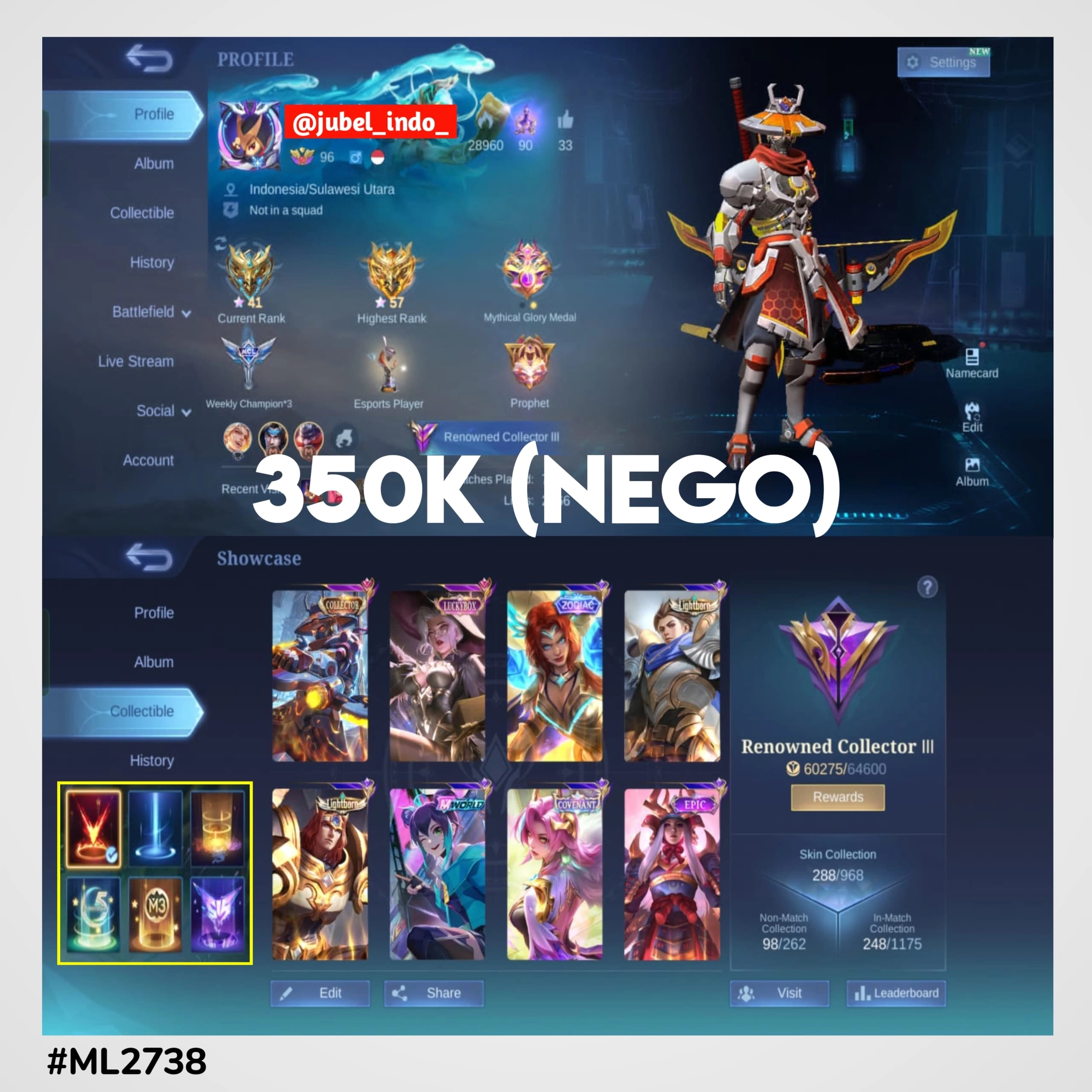STOK ML #ML2738