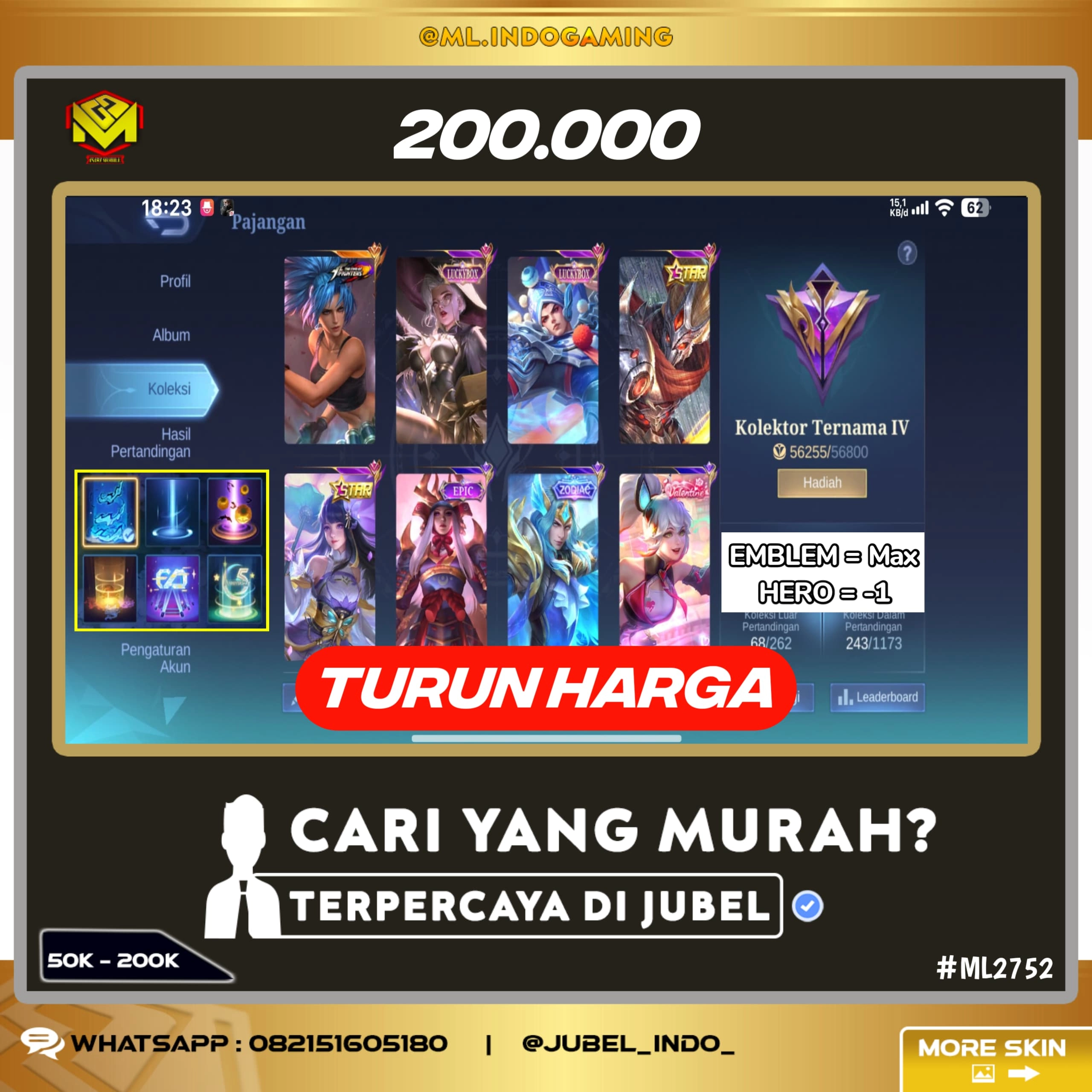 STOK ML #ML2752