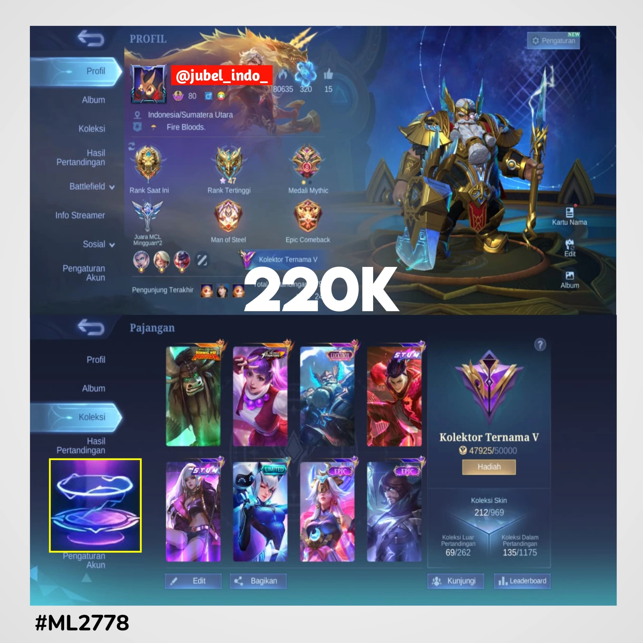 STOK ML #ML2778