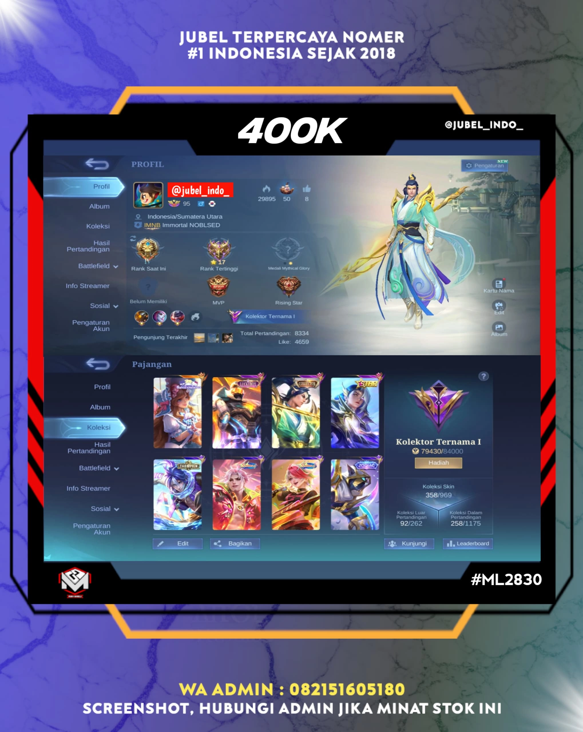 STOK ML #ML2830