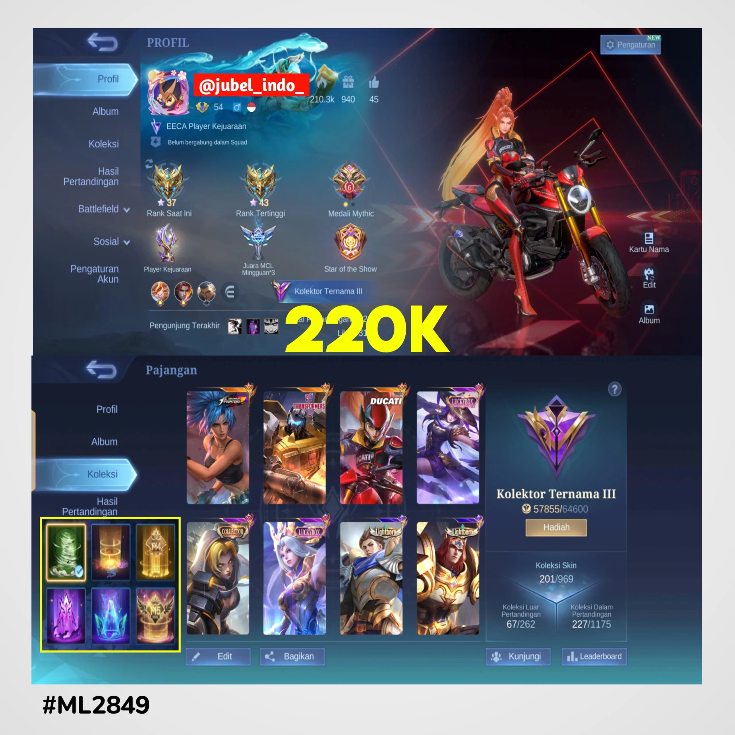 STOK ML #ML2849