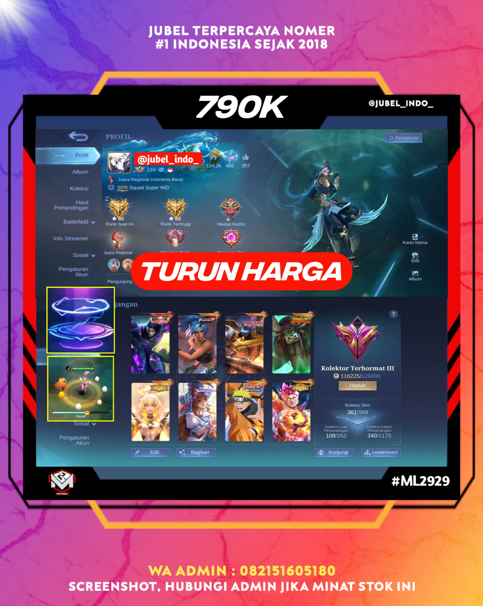 STOK ML #ML2929