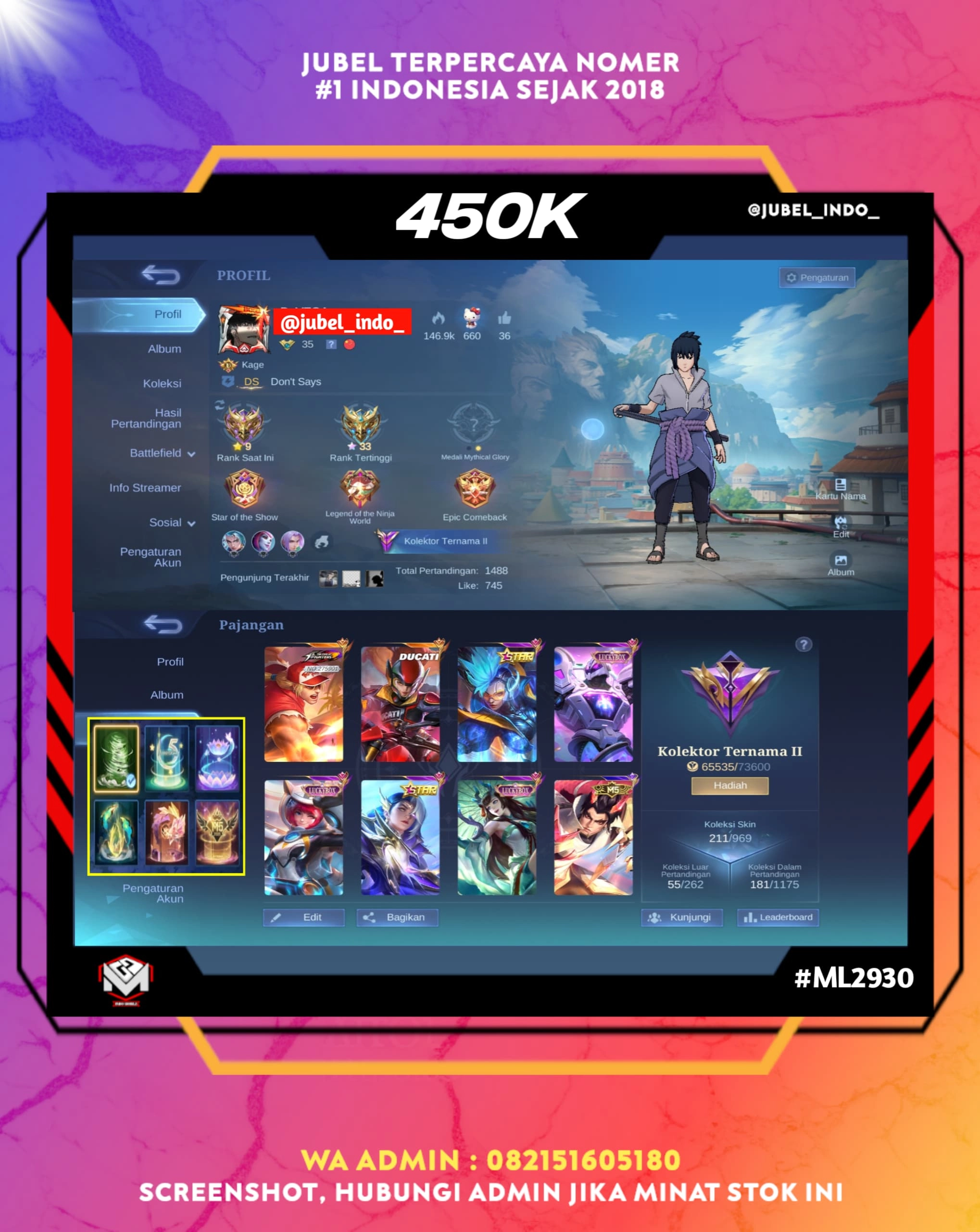 STOK ML #ML2930