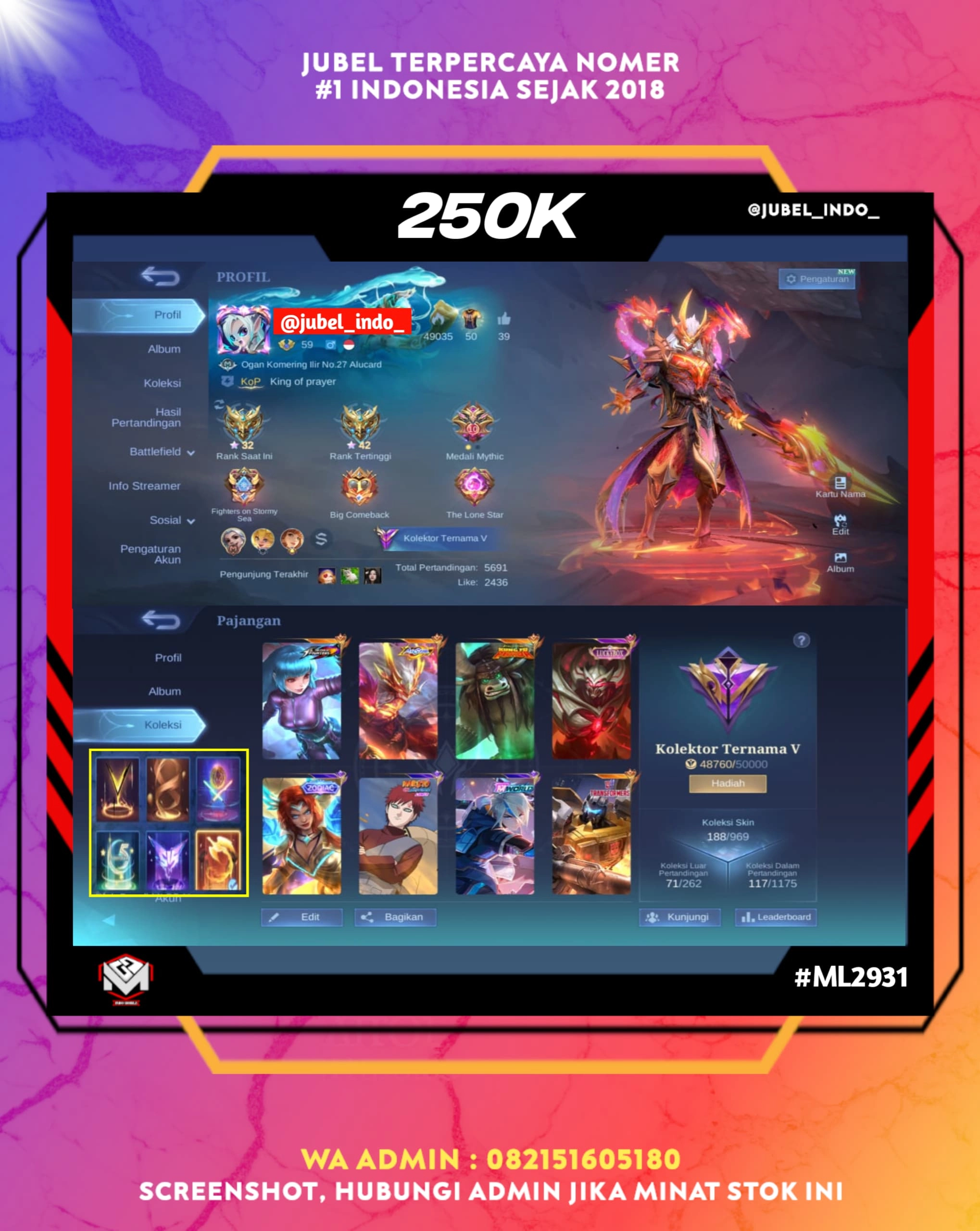 STOK ML #ML2931