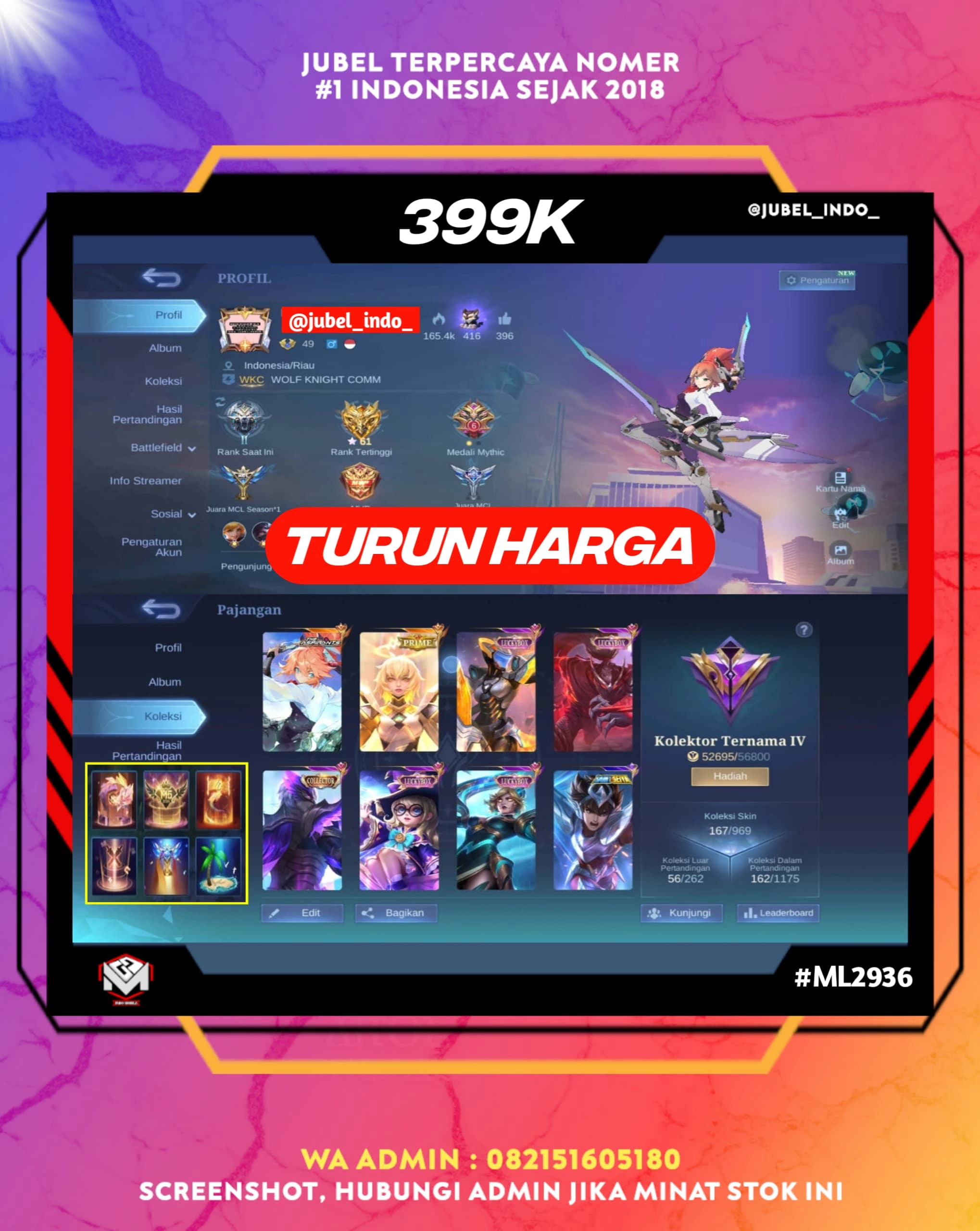 STOK ML #ML2936
