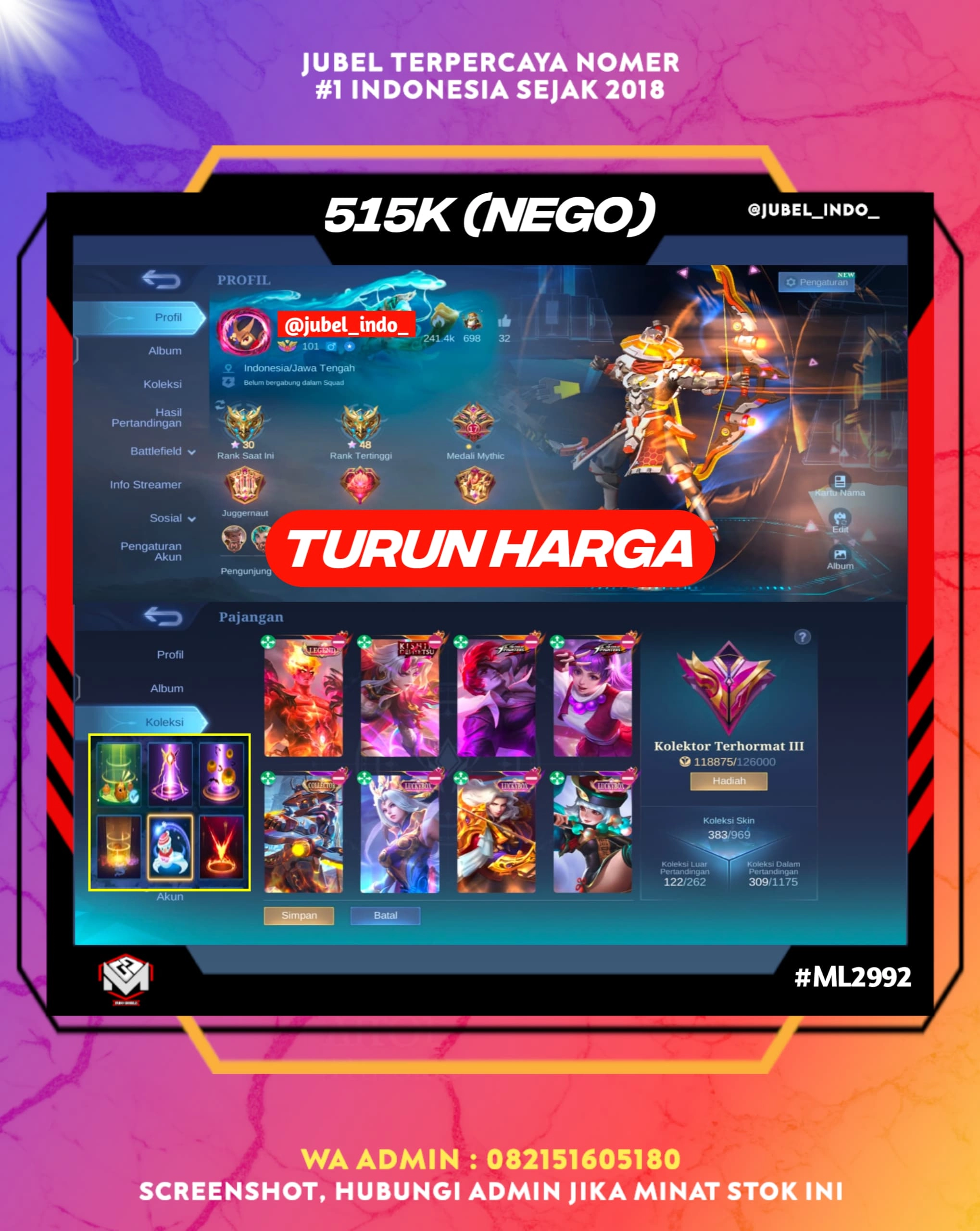 STOK ML #ML2992
