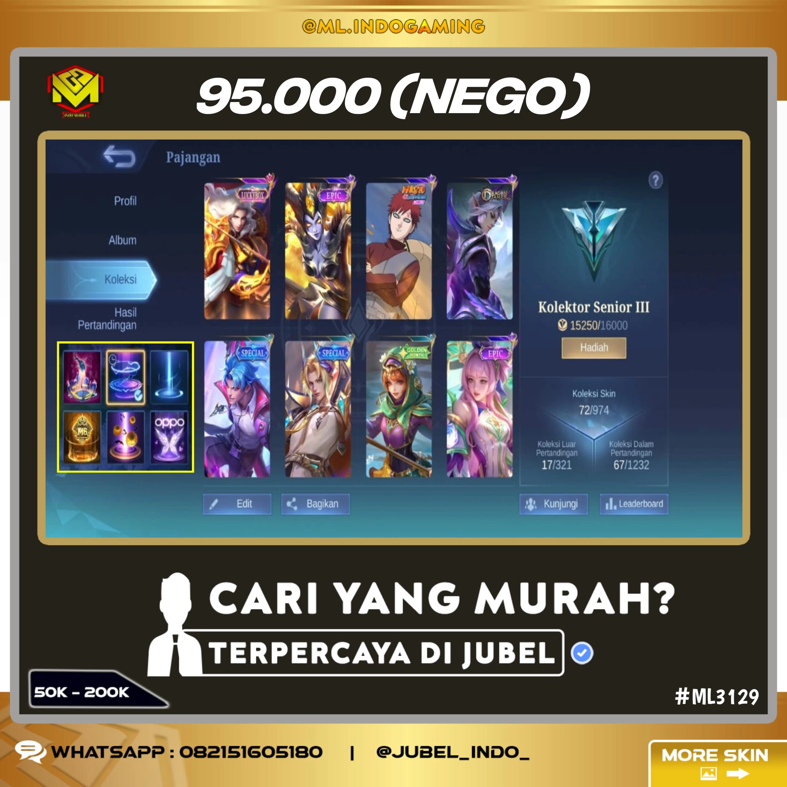 STOK ML #ML3129