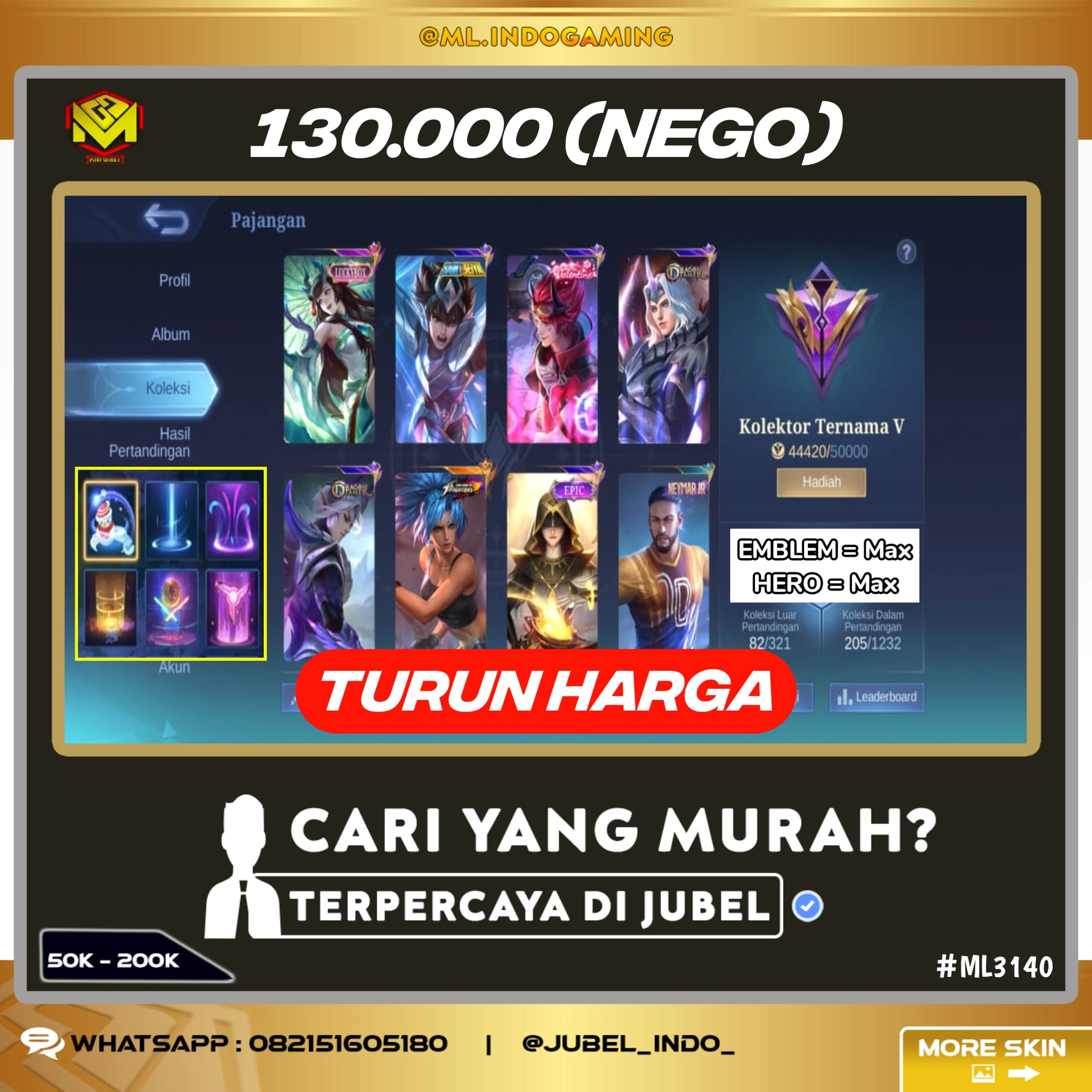 STOK ML #ML3140