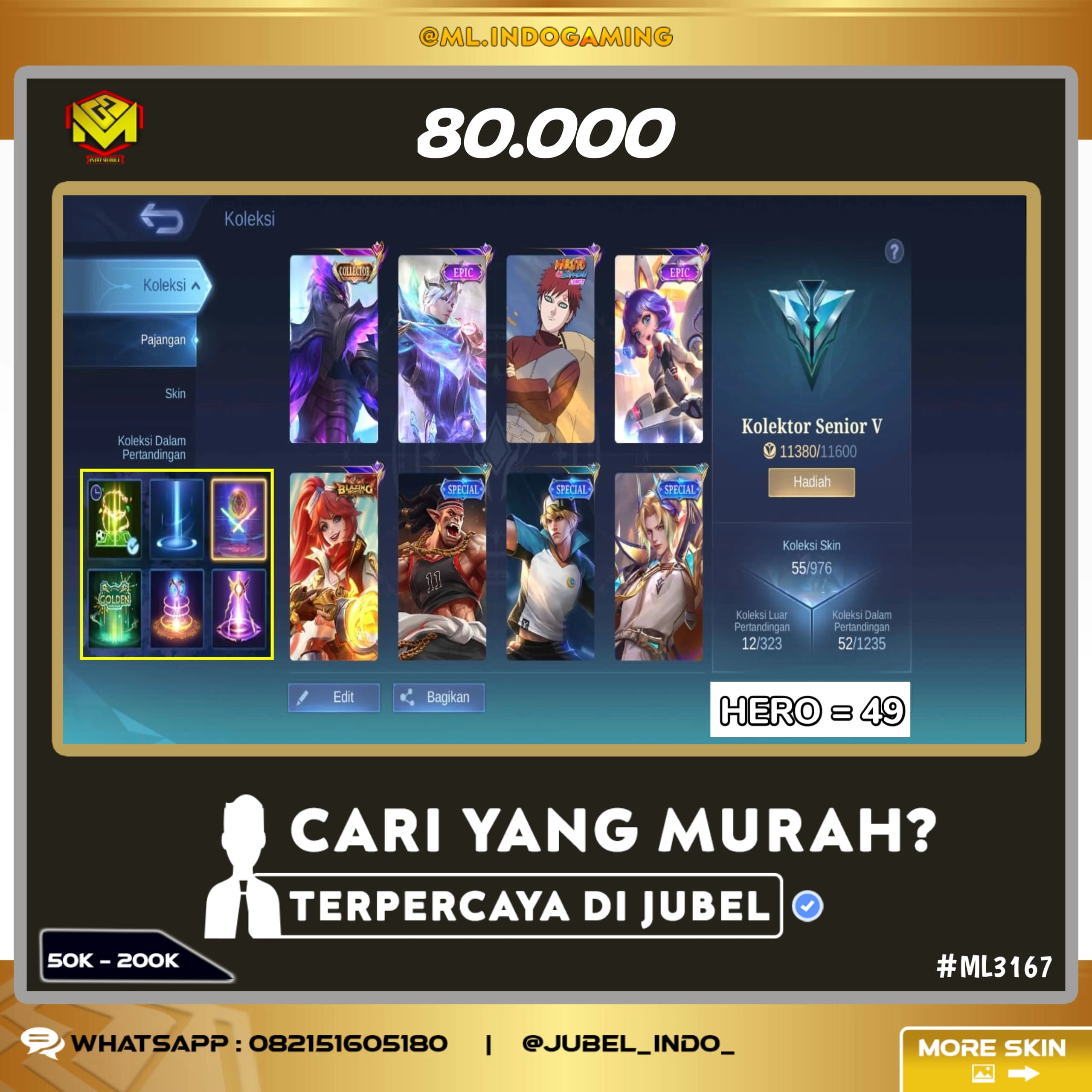 STOK ML #ML3167